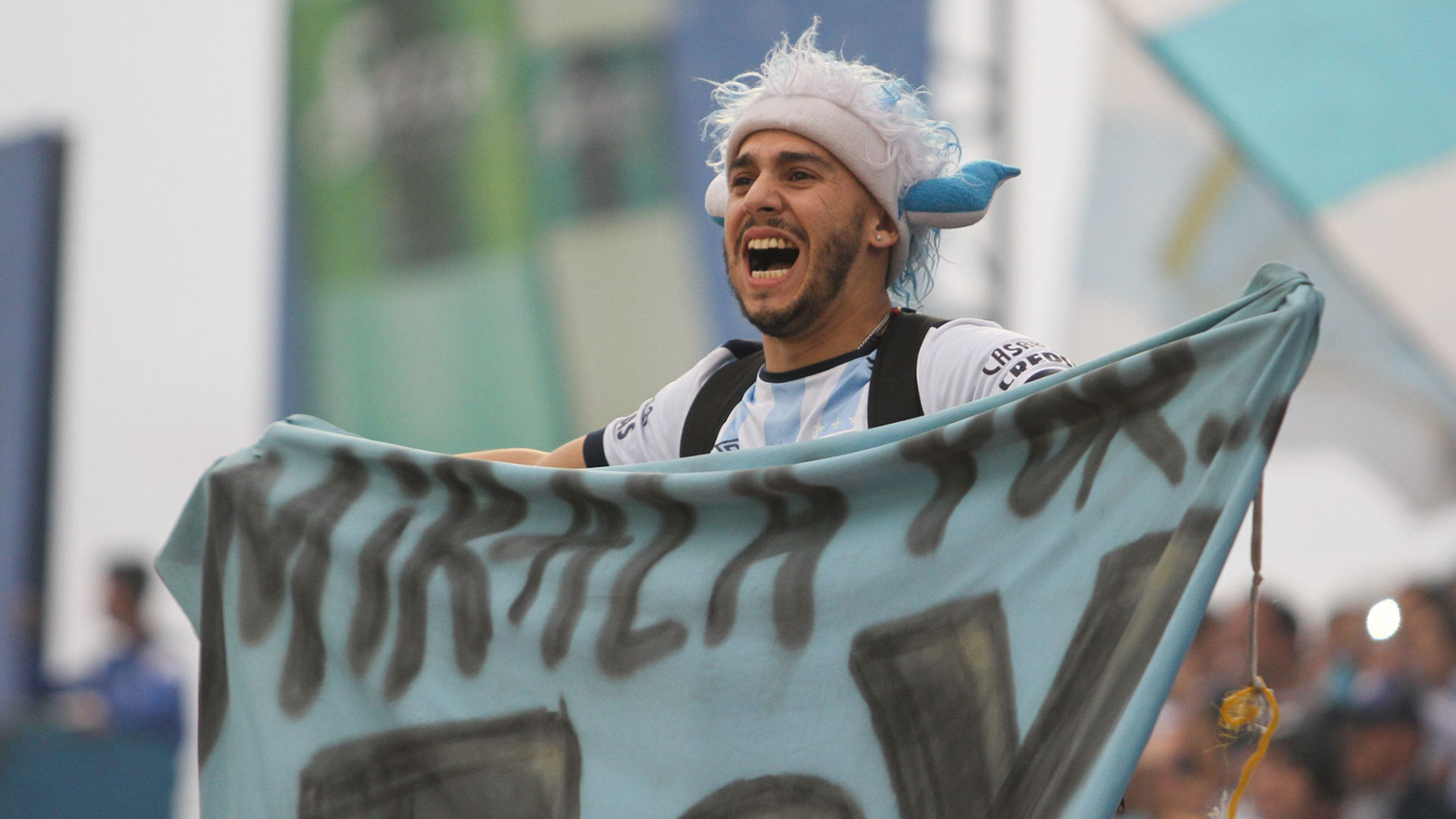 Tucumán fue puro fervor: hubo solo hinchas de Atlético (Nicolás Nuñez)
