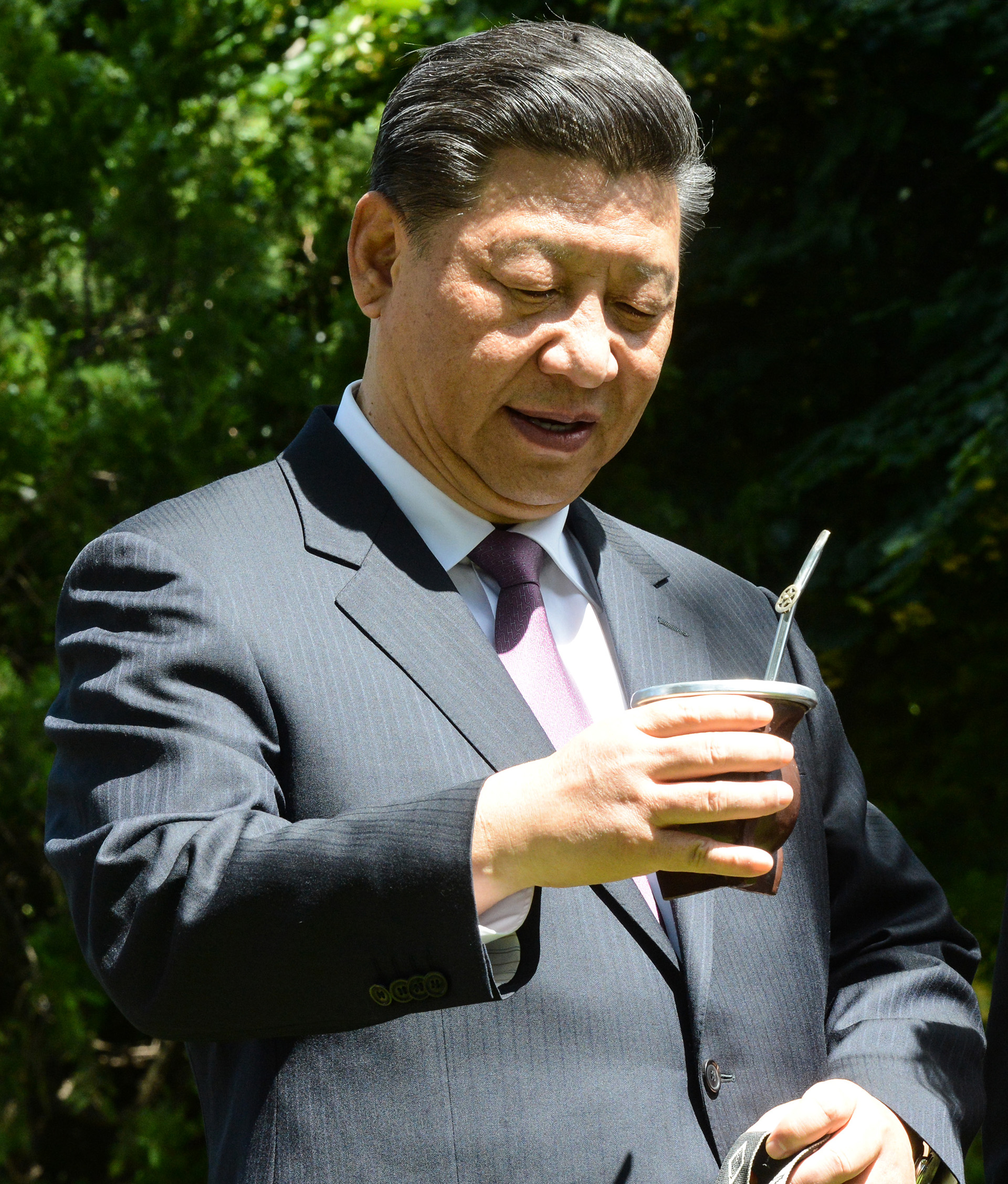 Xi durante su visita de Estado