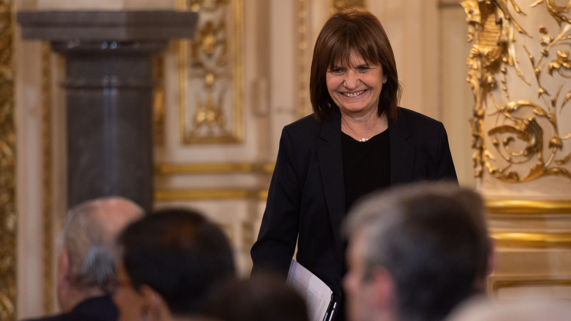 Patricia Bullrich también superó una prueba importante en el G20 (Adrian Escandar)