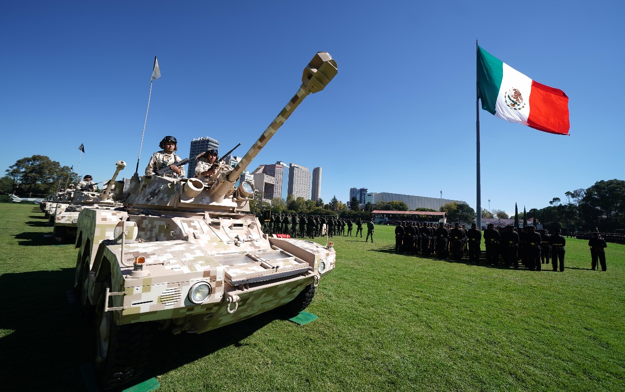 Las policías militar, naval y federal serán ele eje de la próxima Guardia Nacional (Foto: Presidencia)