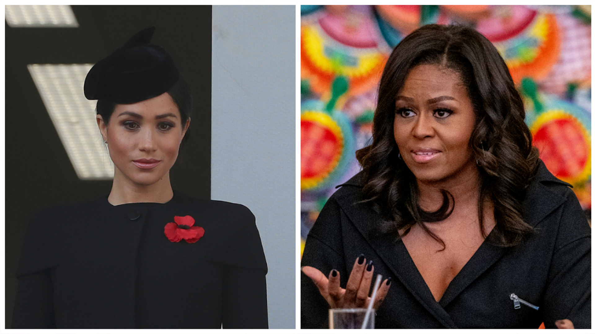 Meghan Markle le hace recordar a Michelle Obama sus primeros días en la Casa Blanca. (Foto: Reuters-AFP)