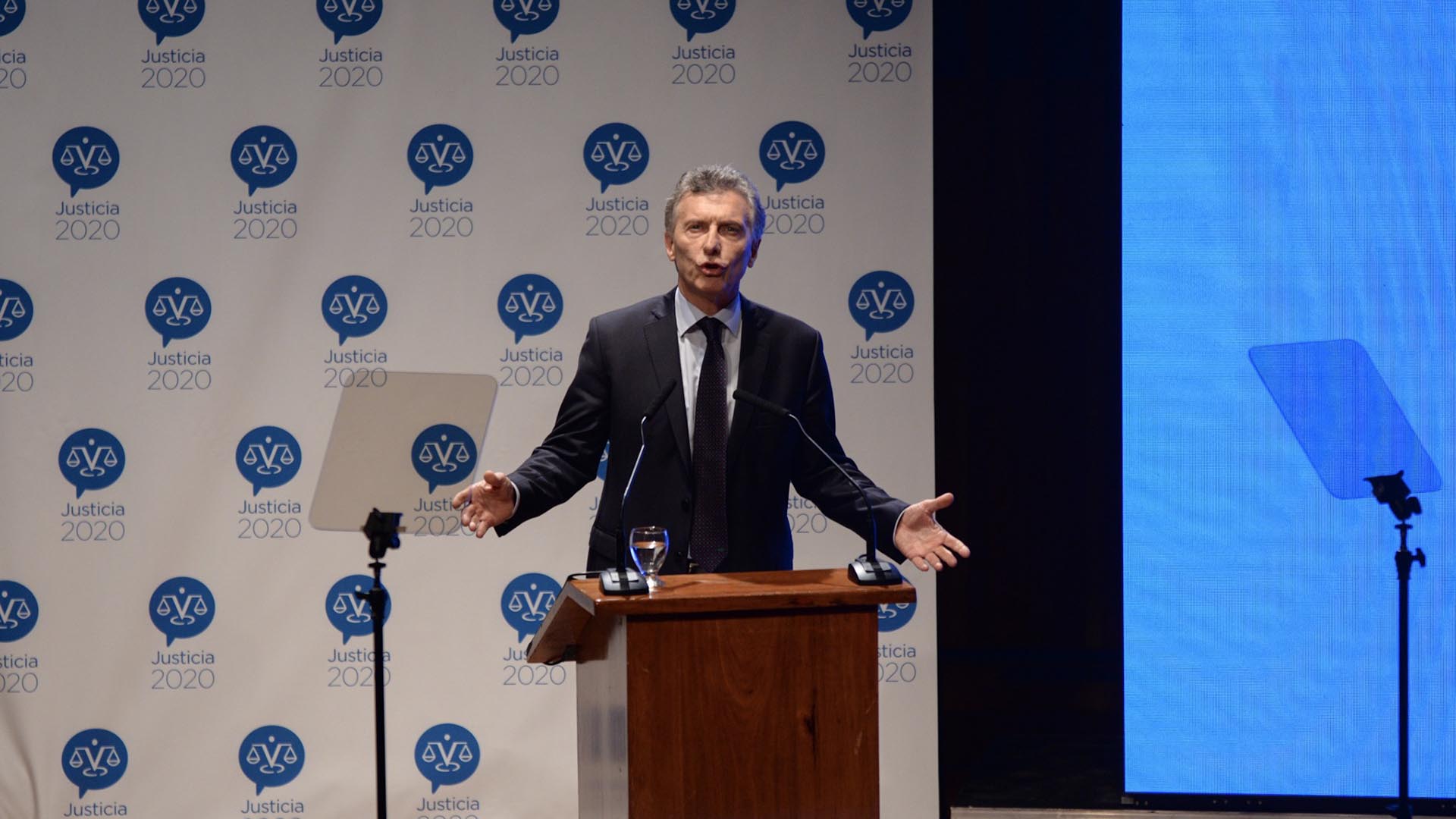 El presidente Mauricio Macri cerró el evento en el CCK