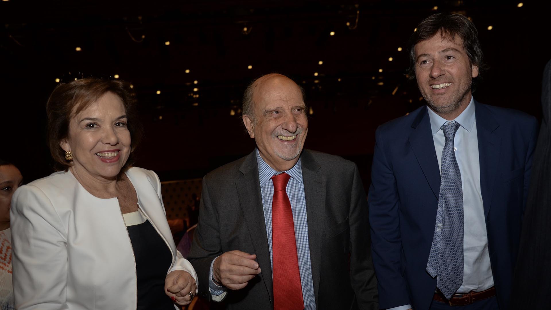 Lilia Díaz Cordero (presidente de la Asociación de Magistrados y Funcionarios de la Justicia Nacional), Ricardo Recondo (juez) y Juan Mahíques (representante del Poder Ejecutivo en el Consejo de la Magistratura)