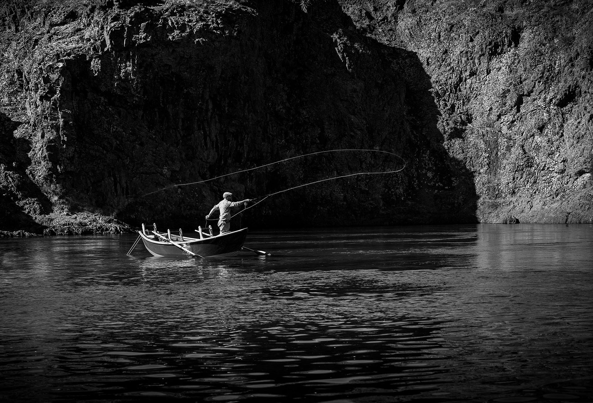 Fue una salida de pesca que fue la excelente oportunidad para fotografiar a su gran amigo
