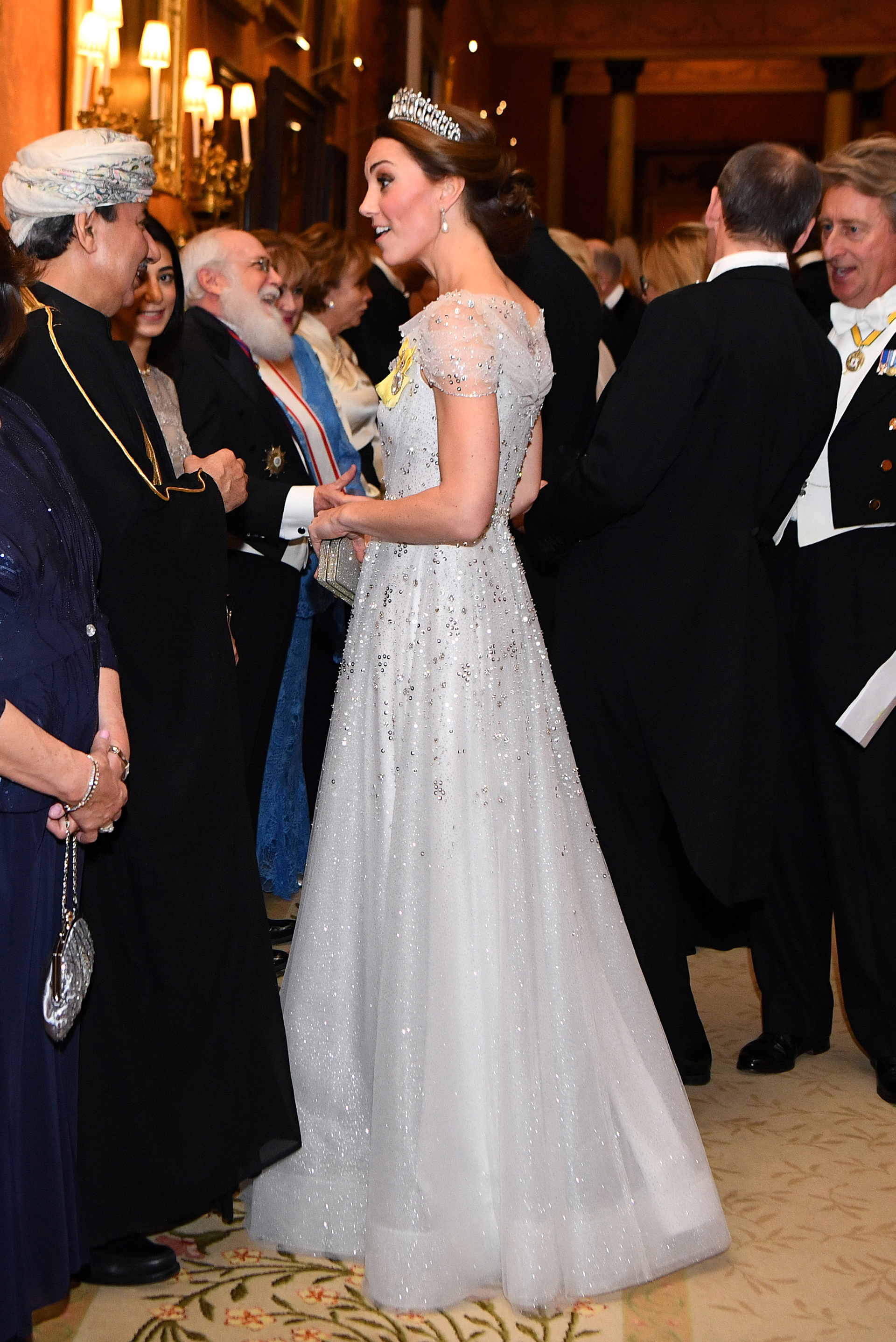 La frescura y elegancia de Catalina de Cambridge impactó a los invitados /// Fotos: Reuters