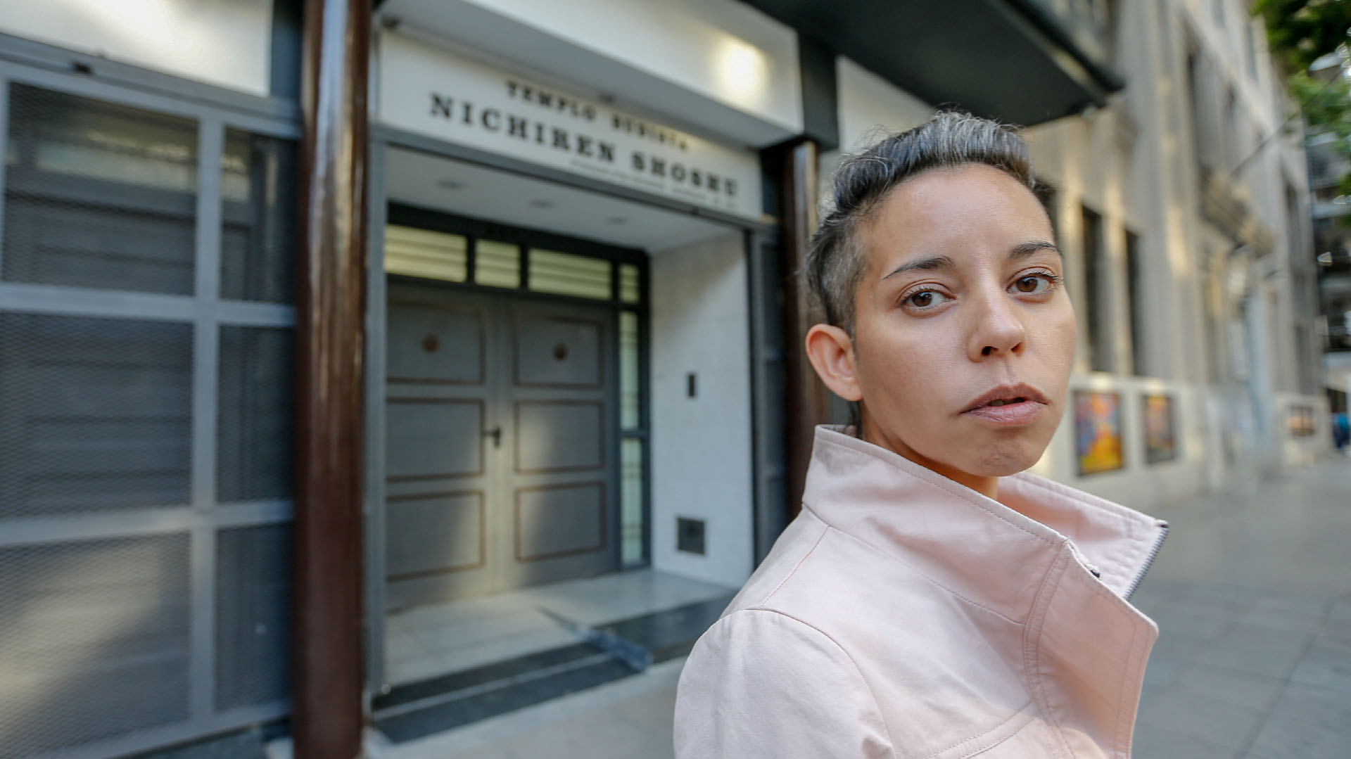 Cecilia a las puertas del templo: el supuesto ataque ocurrió en julio de 2017 en un hotel de Tokio.