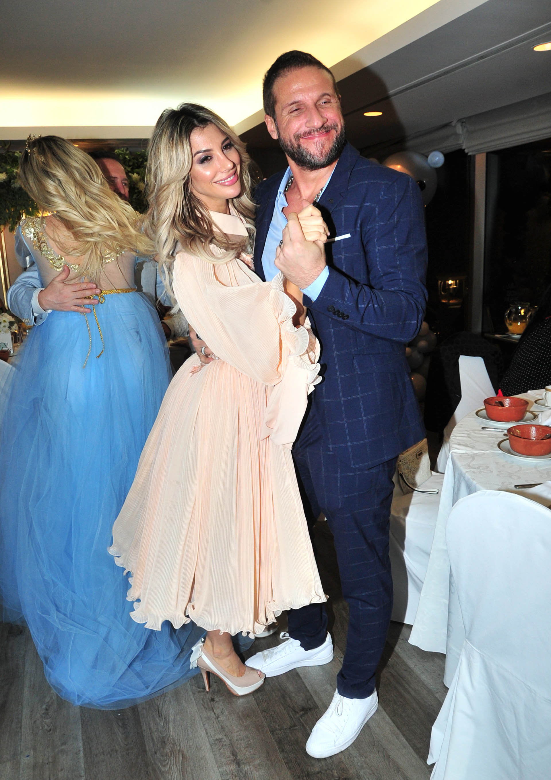 Stefy Xipolitakis y Sebastián Pelisch