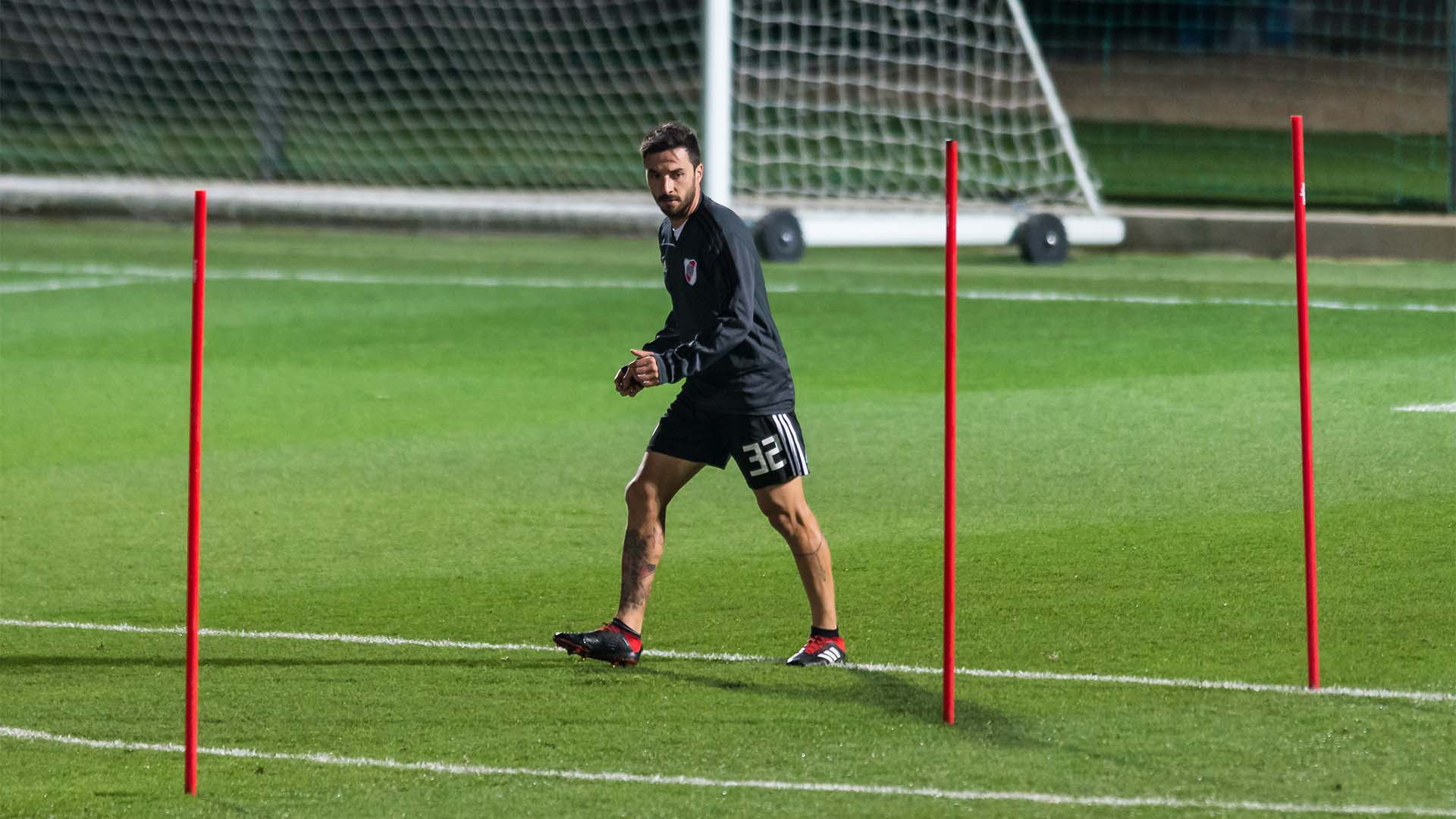 El goleador quiere ser parte del 11 inicial que presentará Marcelo Gallardo ante Boca