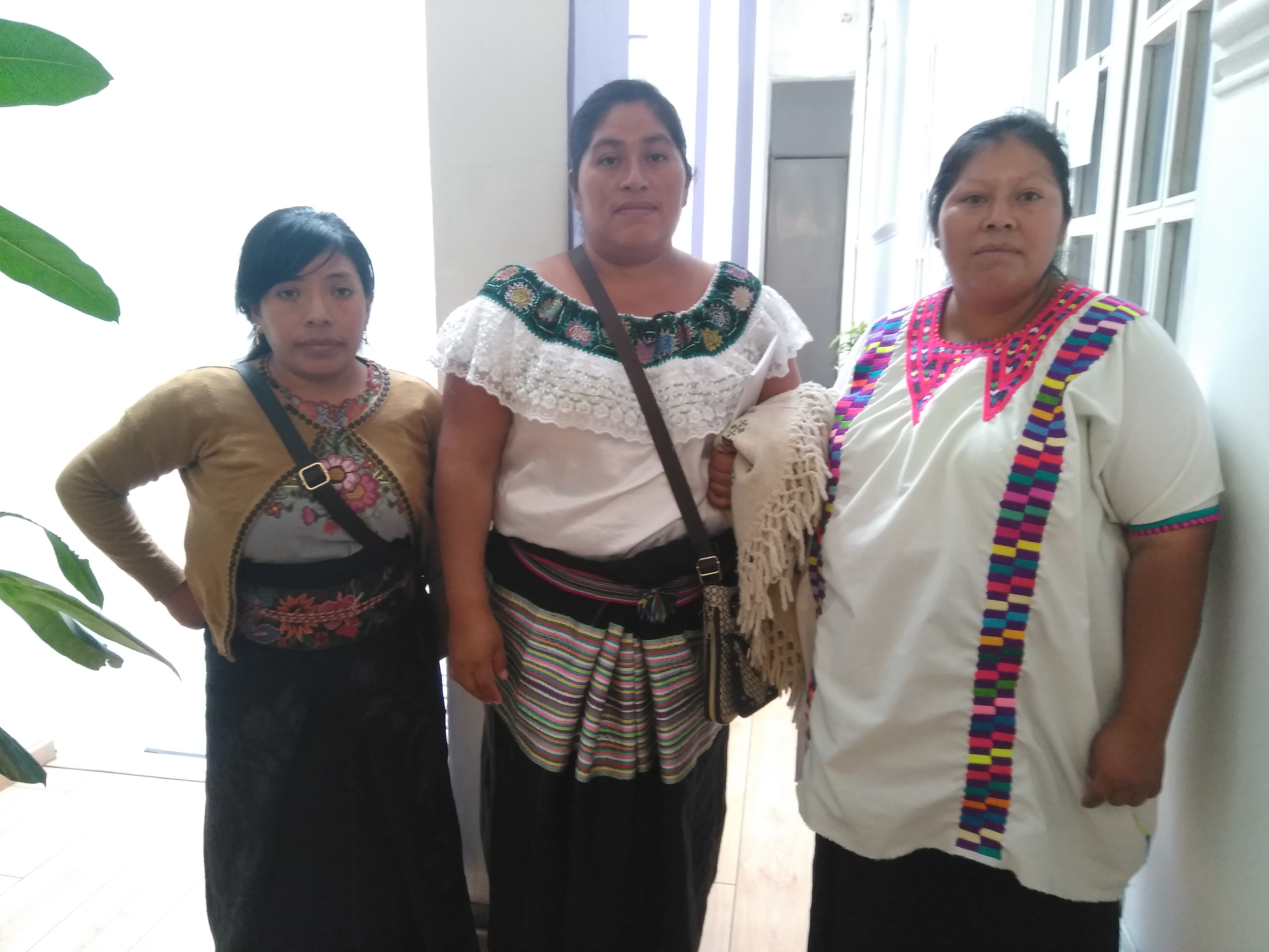 Comisionadas de la Caravana de Pies Cansados llegaron a la Ciudad de México para tener un acercamiento con el nuevo gobierno (Foto: Patricia Juárez/ Infobae México)