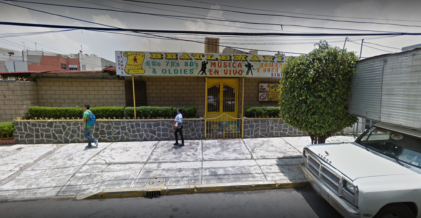 El restaurante donde vivía la cachorra de tigre (Captura de Google)
