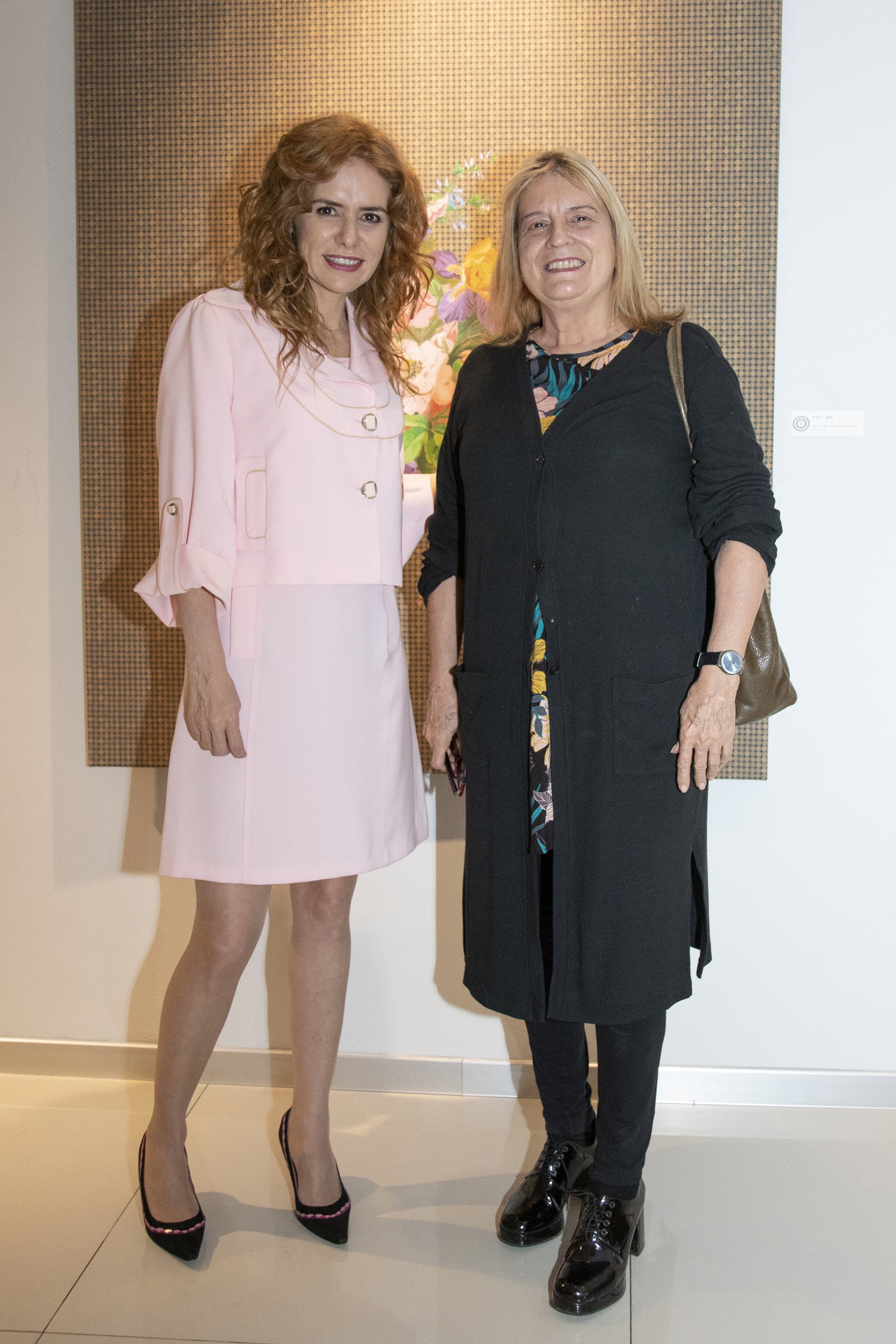 Karina El Azem y la artista plástica Zulema Maza