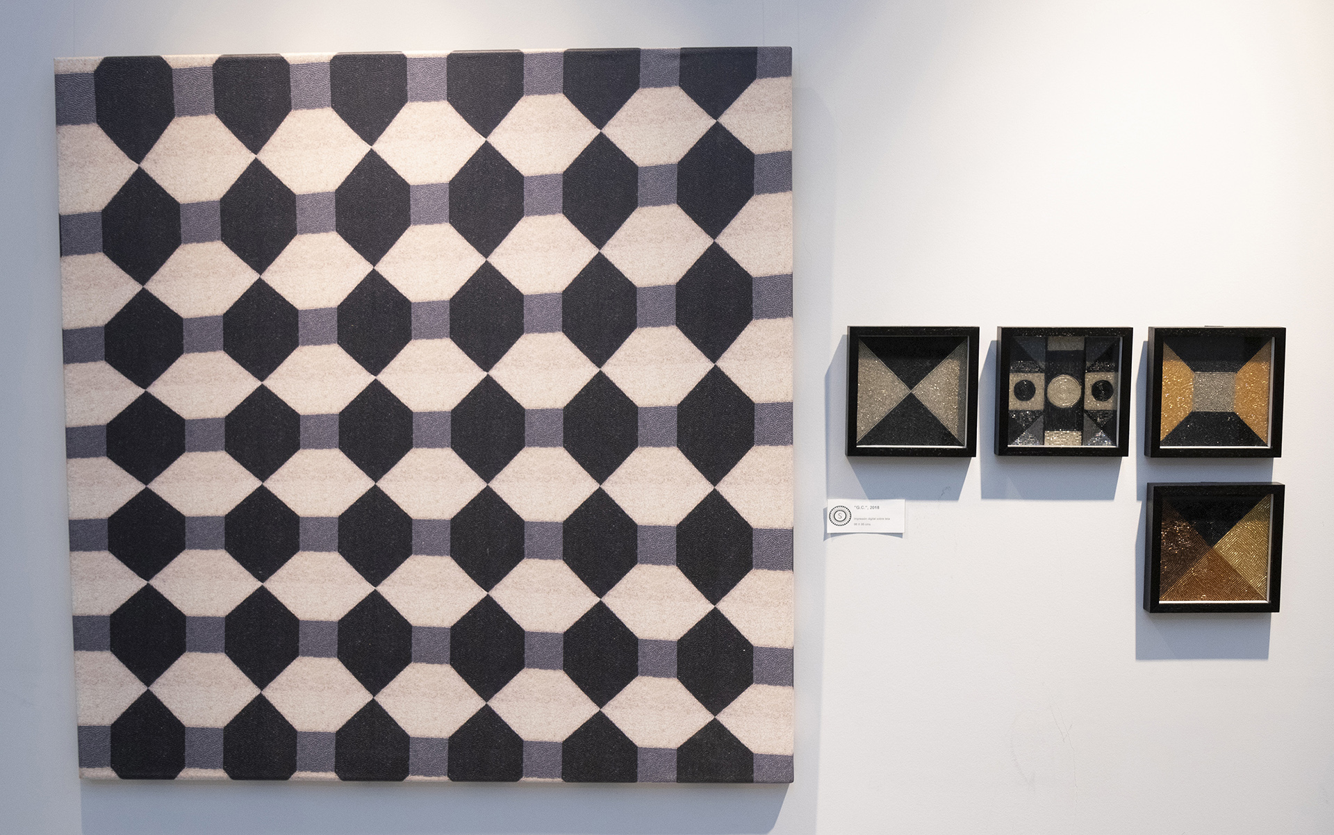 La muestra “Amor Infiniti” se expone en Sileo Gallery, en Azcuénaga 1968