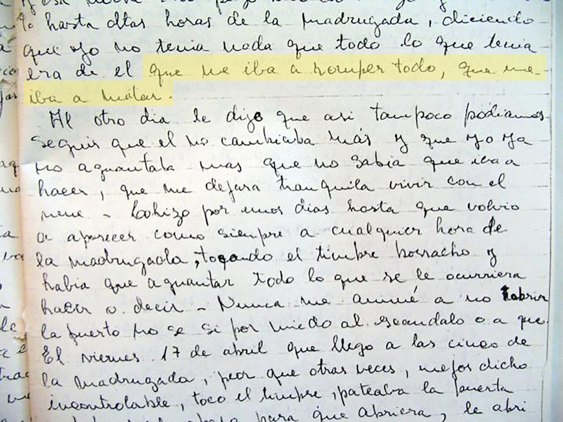 Denuncia de Alicia Muñiz contra Carlos Monzón