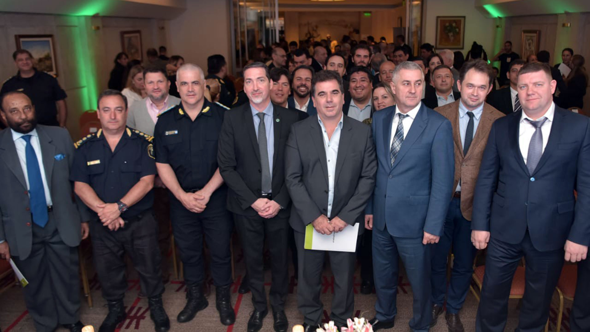 Al evento concurrieron fiscales, jefes policiales bonaerenses y de fuerzas federales, entre otros