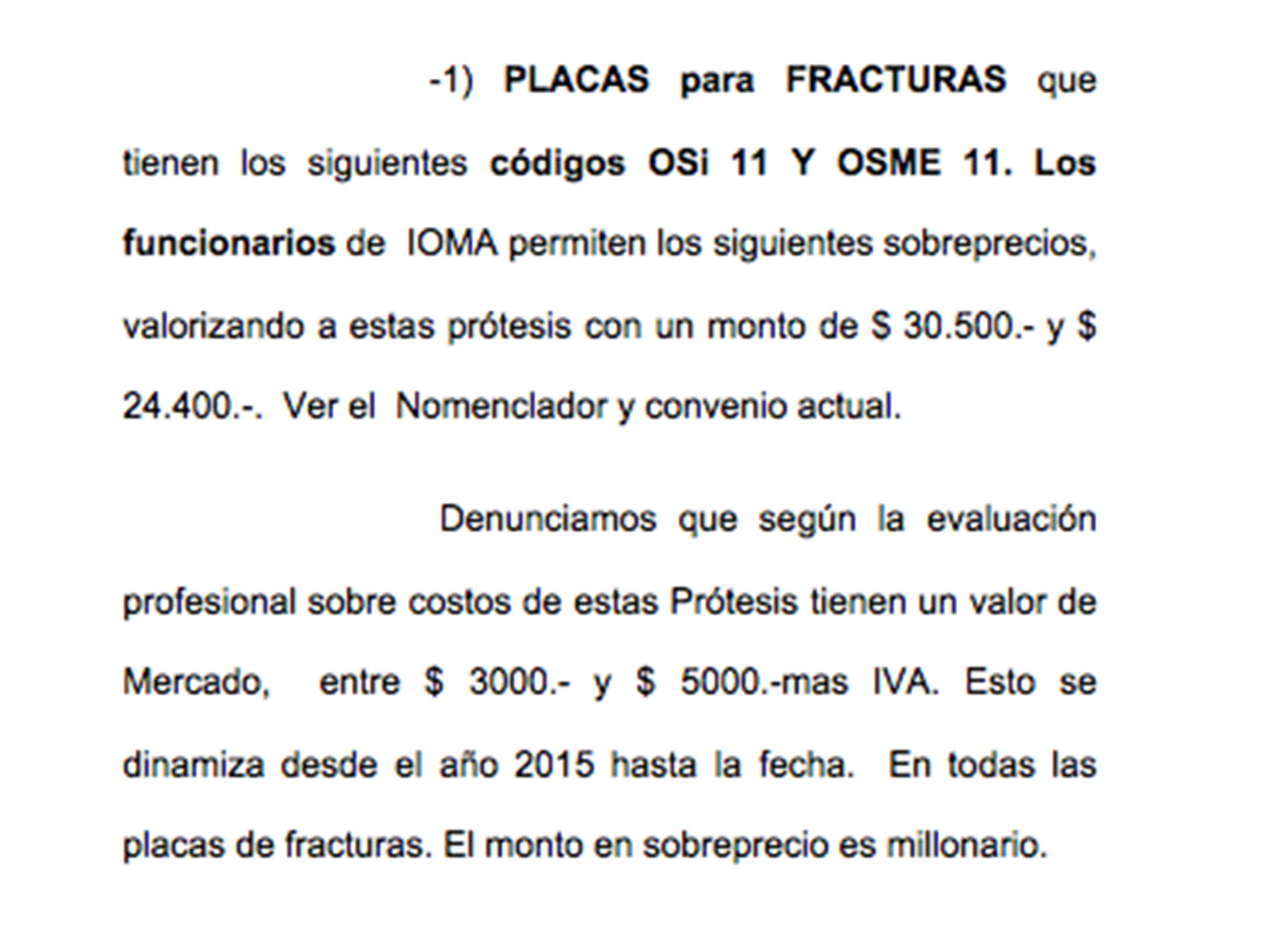 Informe APIOMA Implant Files