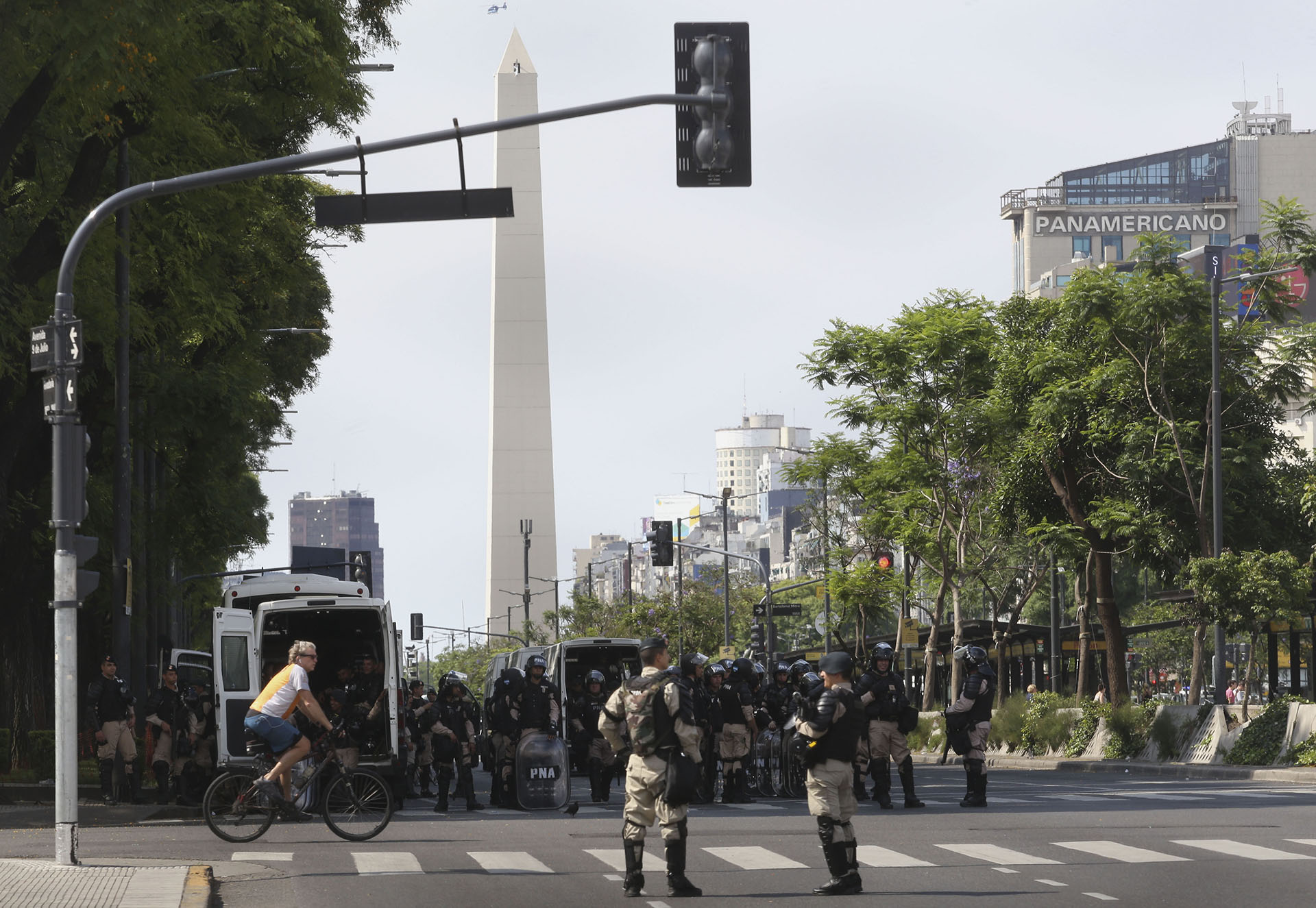 Habrá un operativo especial de seguridad y corte de calles en las inmediaciones del Obelisco