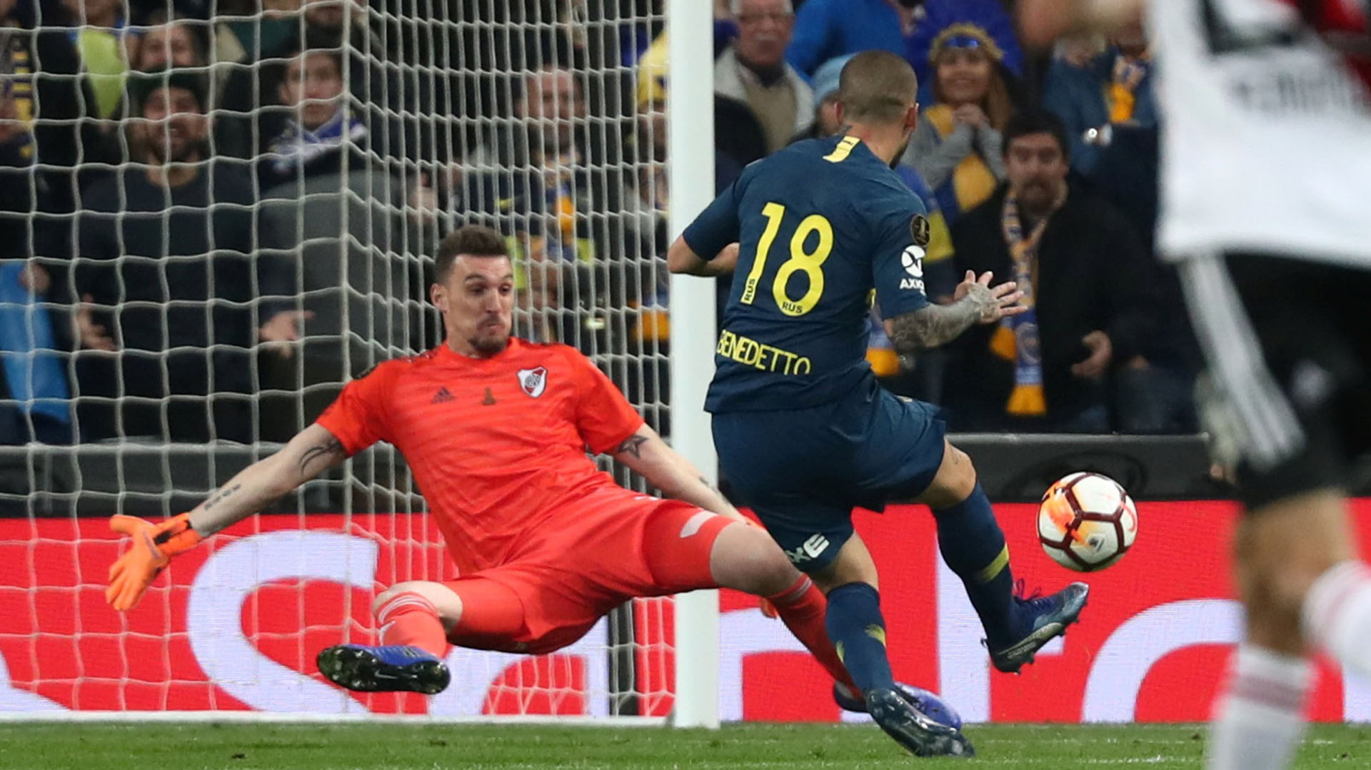 Benedetto estampó el 1 a 0