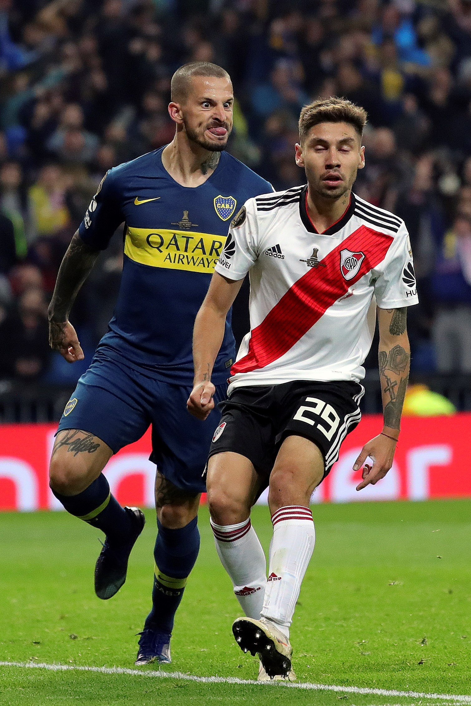 Benedetto dice que sigue haciendo el festejo para demostrar que tiene “personalidad” (Foto: EFE)