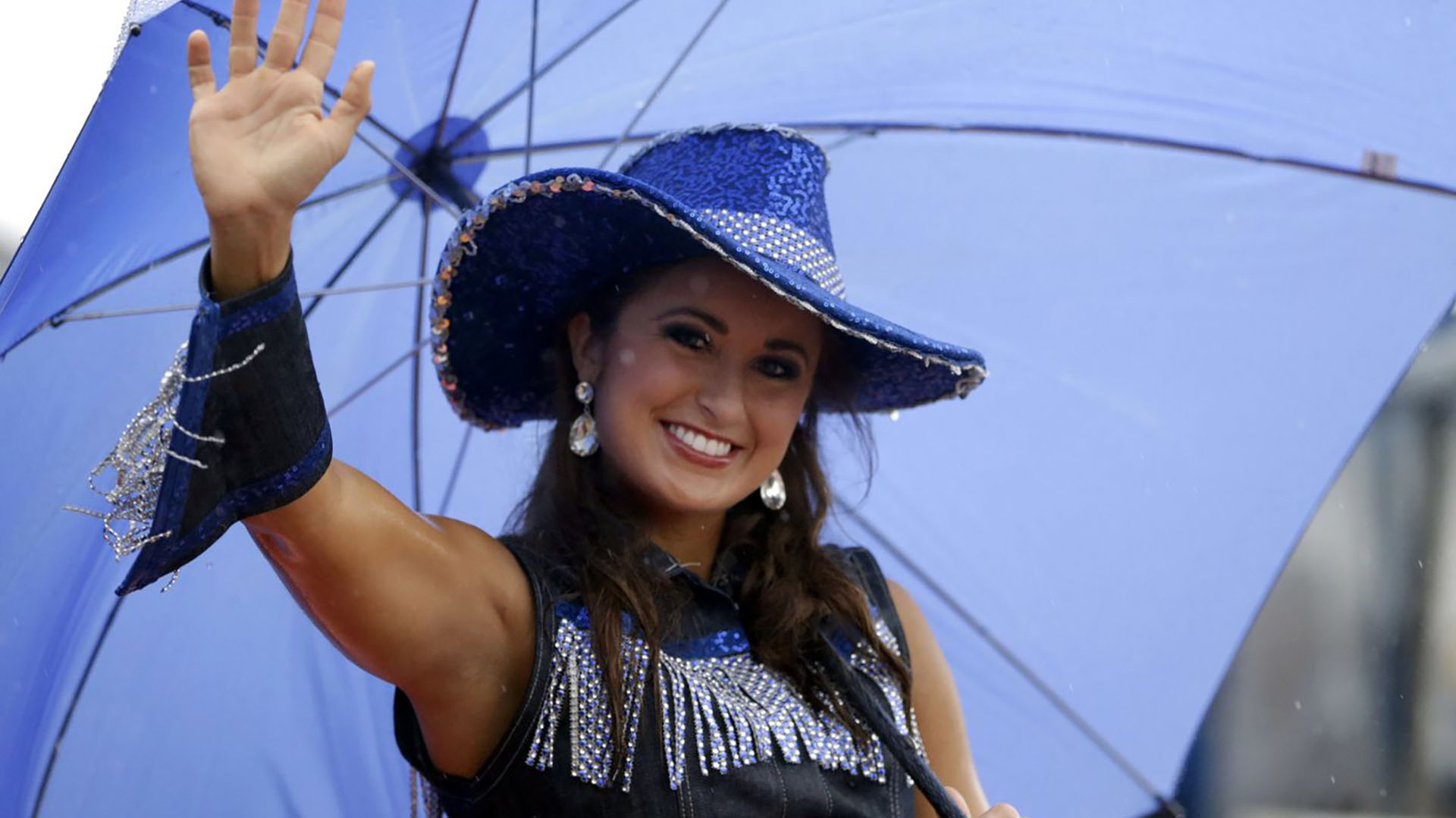Ramsey BethAnn Bearse durante un acto siendo Miss Kentucky (AP)