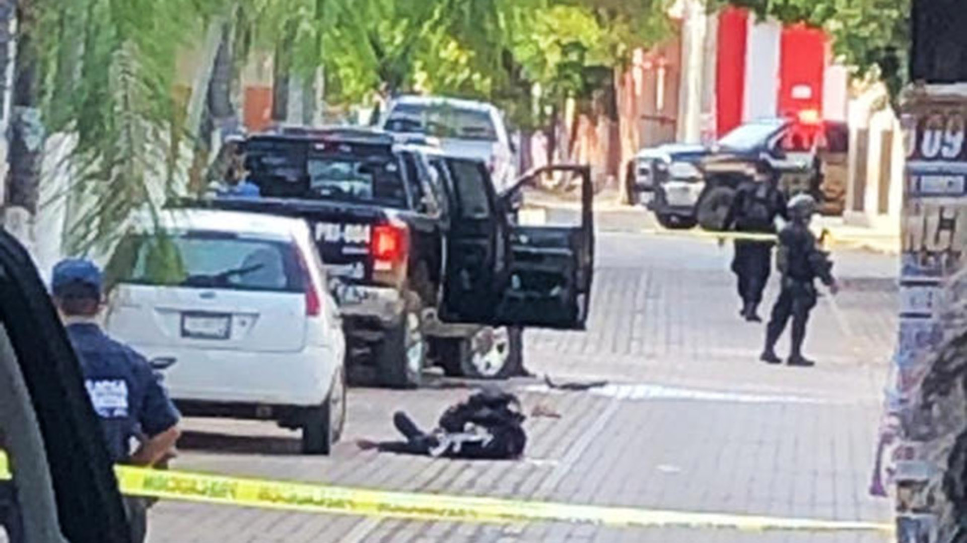 En La Huerta, estado de Jalisco, 6 policías fueron acribillados esta semana. (Foto: Fiscalía de Jalisco)