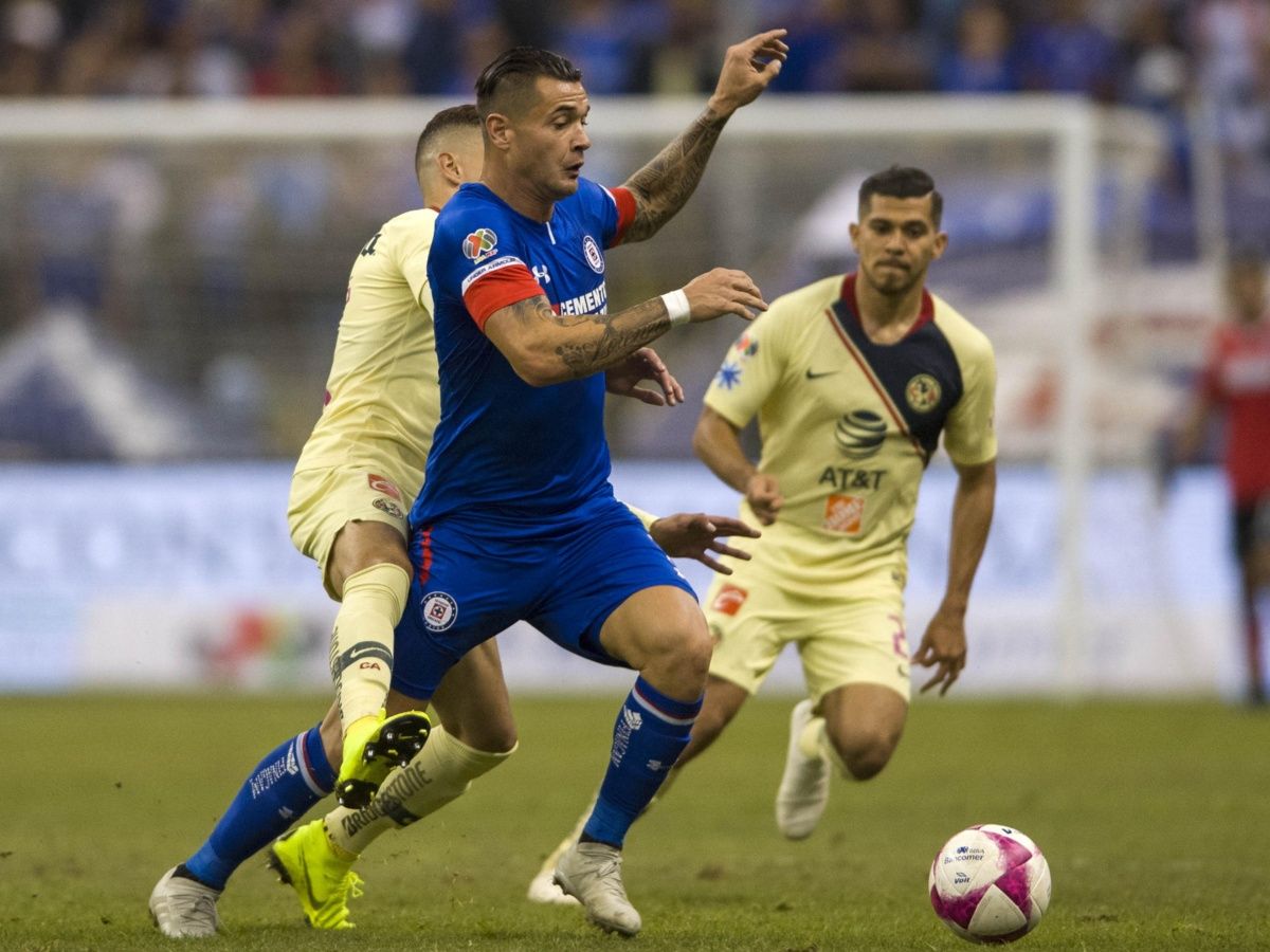 Milton Caraglio fue pieza clave durante la semifinal para que Cruz Azul llegara a nueva final (Foto: Mexsport)
