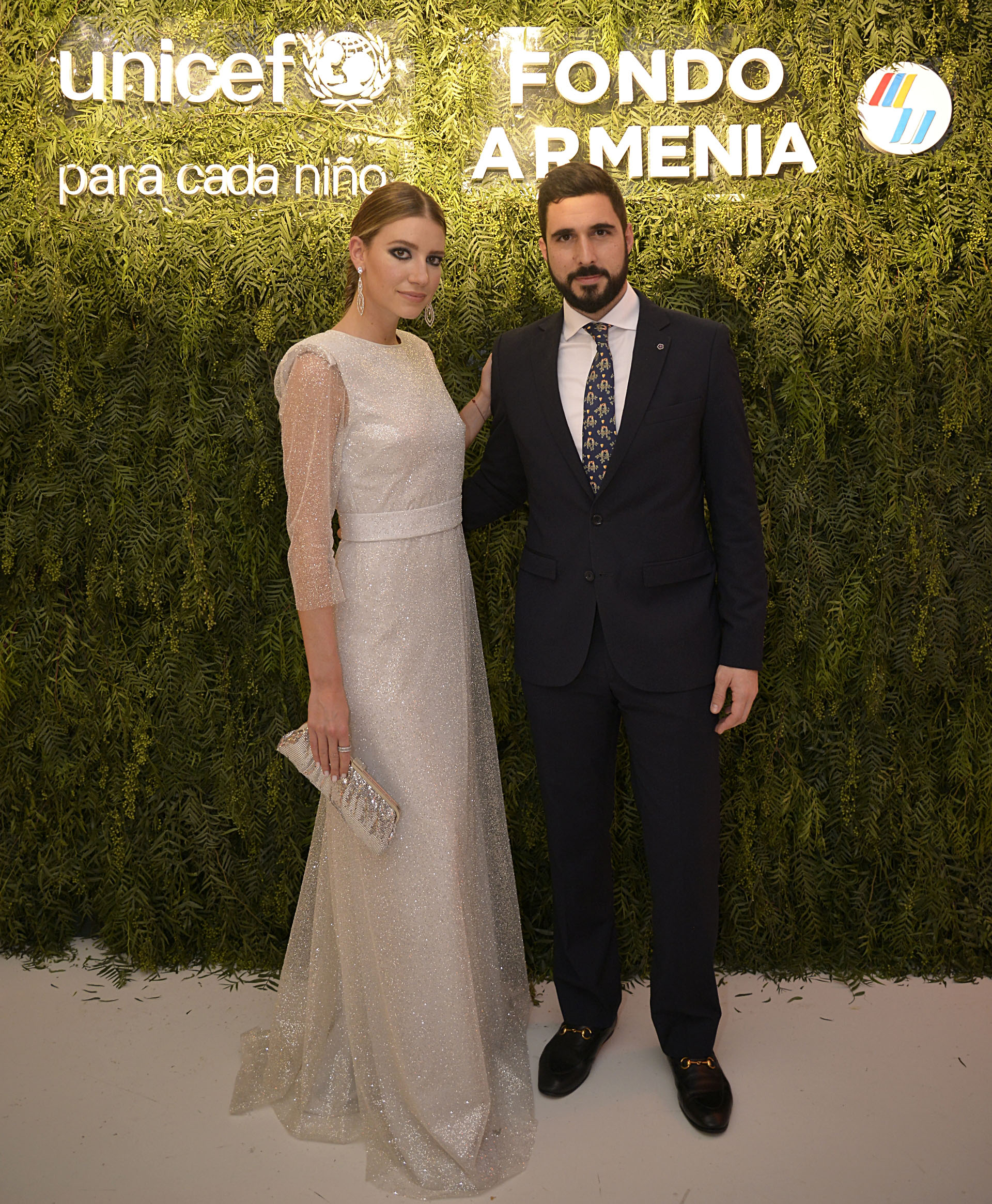 Angie Landaburu y Tomás Eurnekian