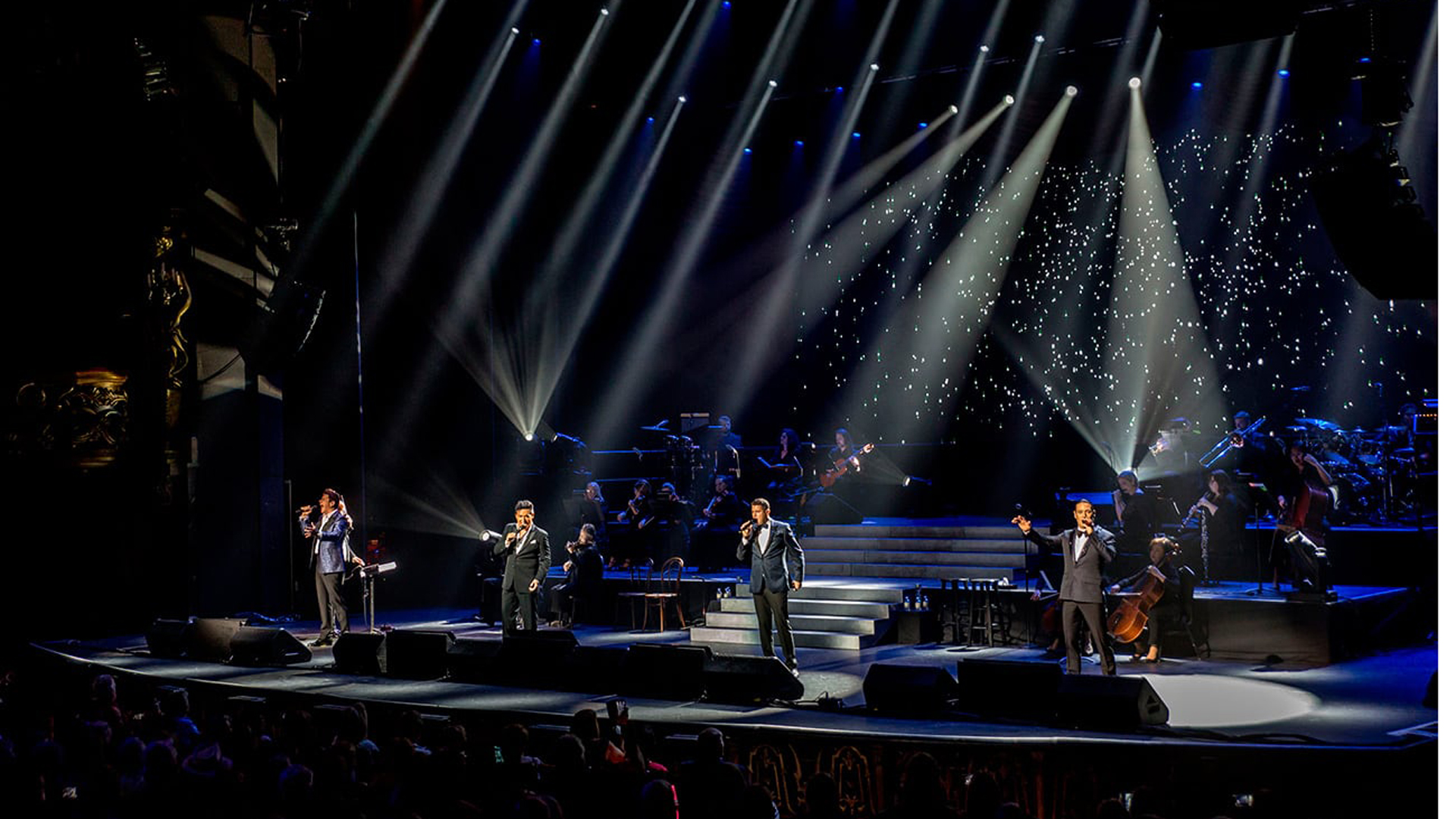 15 mil personas ovacionaron a Il Divo en el Festival de Villa María (Foto: Prensa Festival de Villa María)