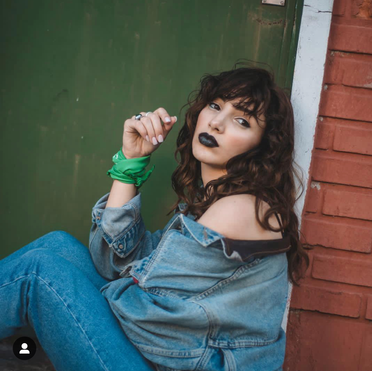 Thelma Fardin, en una de sus fotos de Instagram.