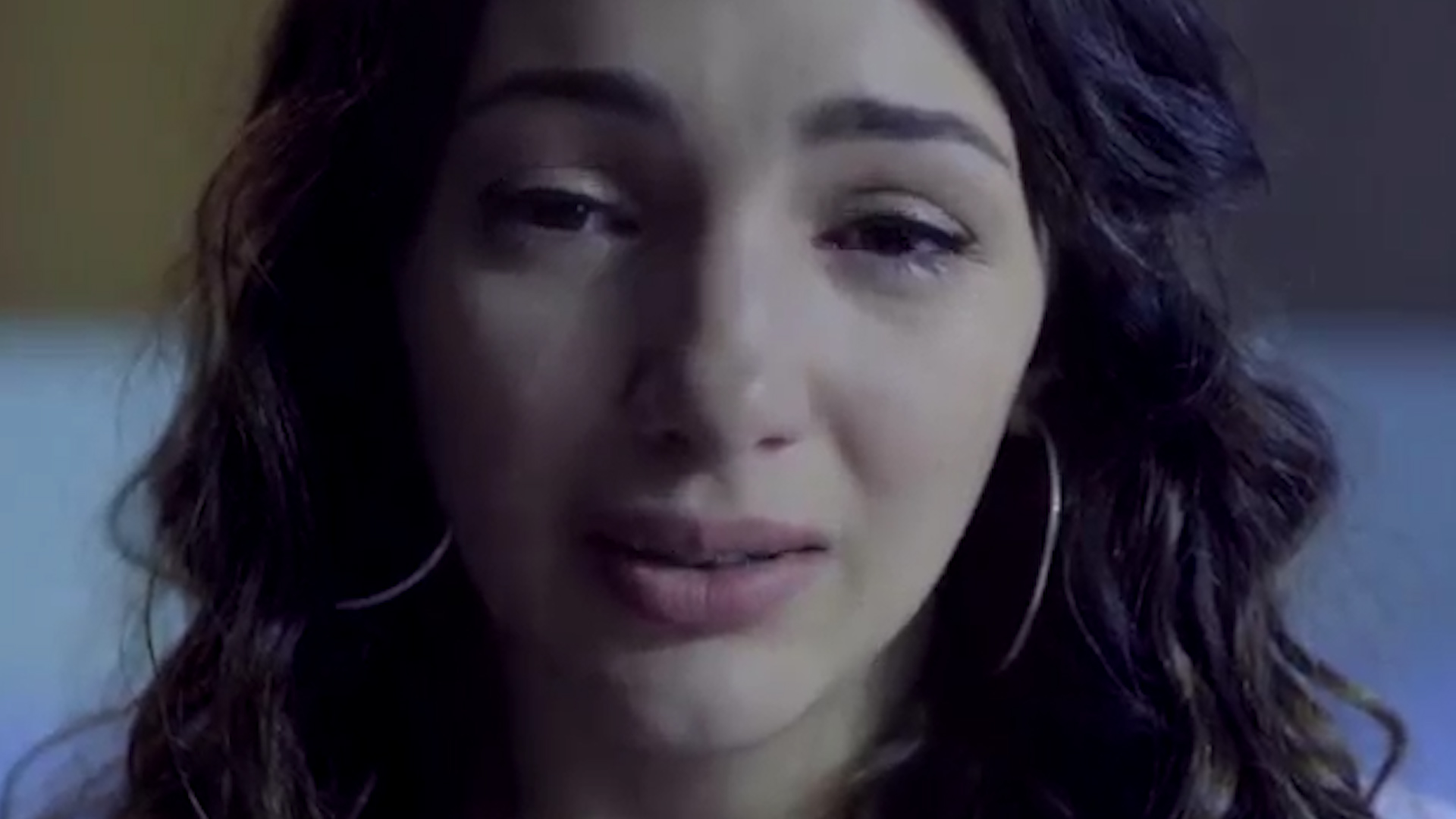 Thelma Fardín en el video en el que contó la violación sucedida hace nueve años.