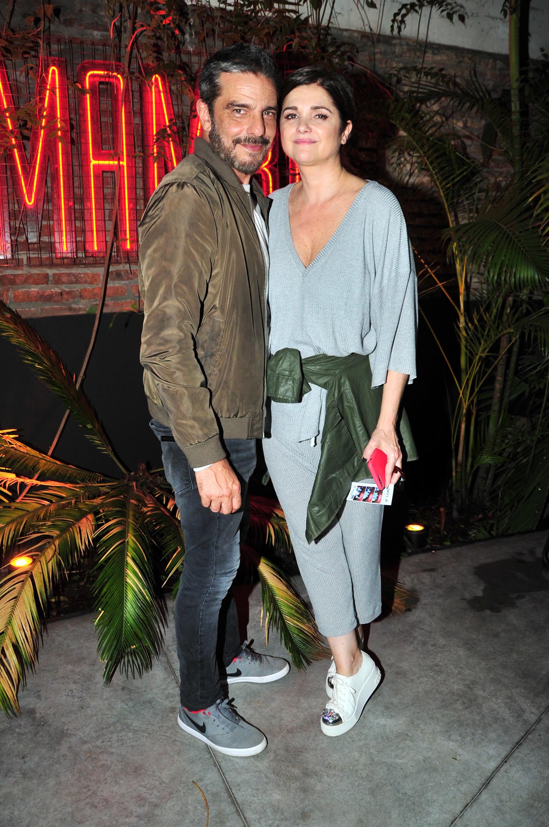 Fabián Mazzei y Araceli González