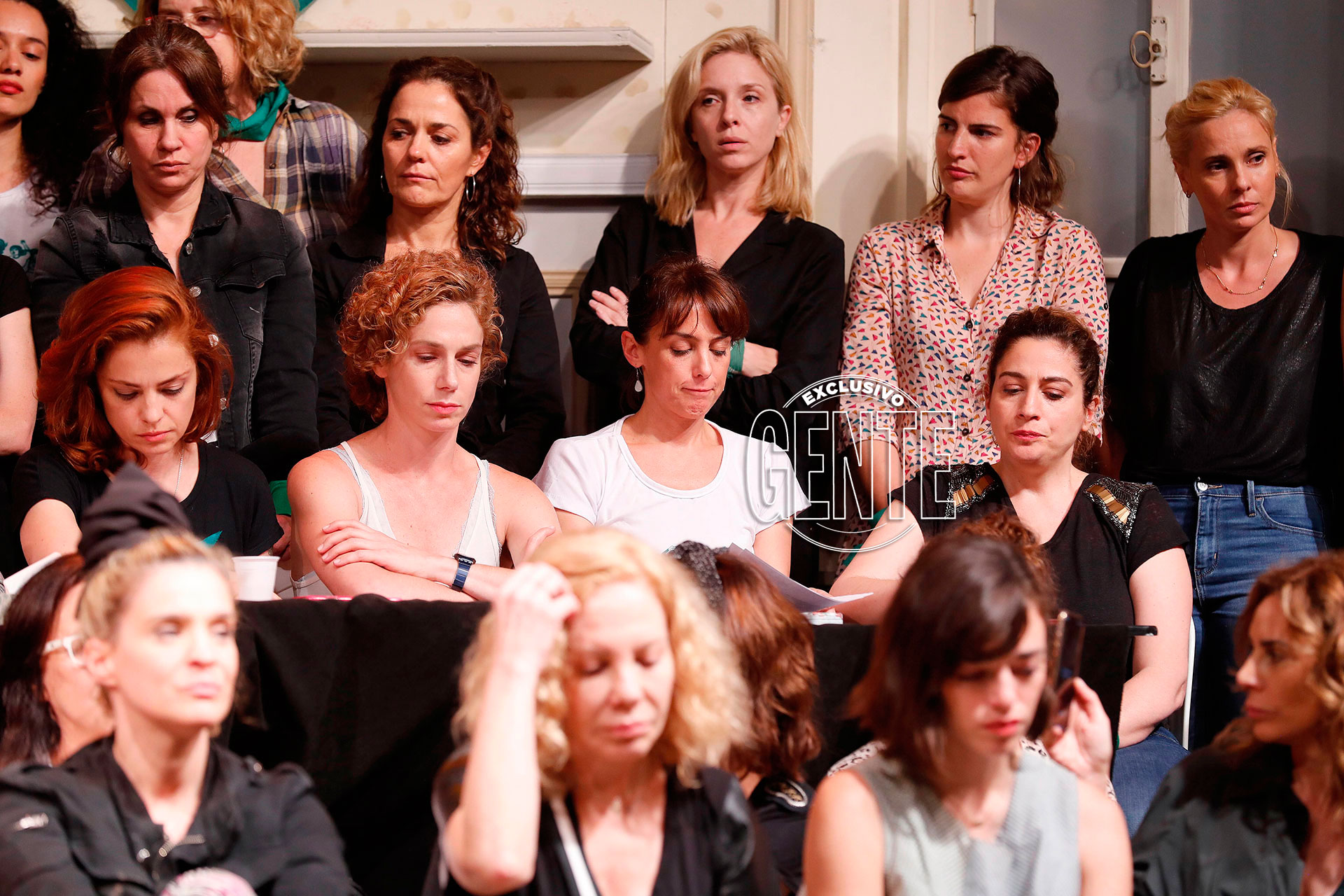 Leticia Brédice, Cecilia Roth, Belén Chavanne, Dolores Fonzi, Verónica Pelaccini, Jazmín Stuart, Muriel Santa Ana, Nancy Duplaá, Andrea Pietra, Carla Peterson, Natalia Badgen y Julieta Cardinali(Fotos Francisco Tombetta/GENTE)