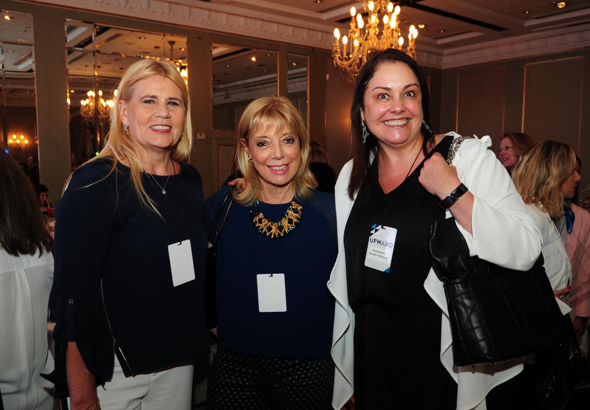 Marcela Losardo (UPWARD Argentina), Susana Finger (Directora de Sustentabilidad y RSE de Pcia. Buenos Aires) y Paula Baudino (Abogada)