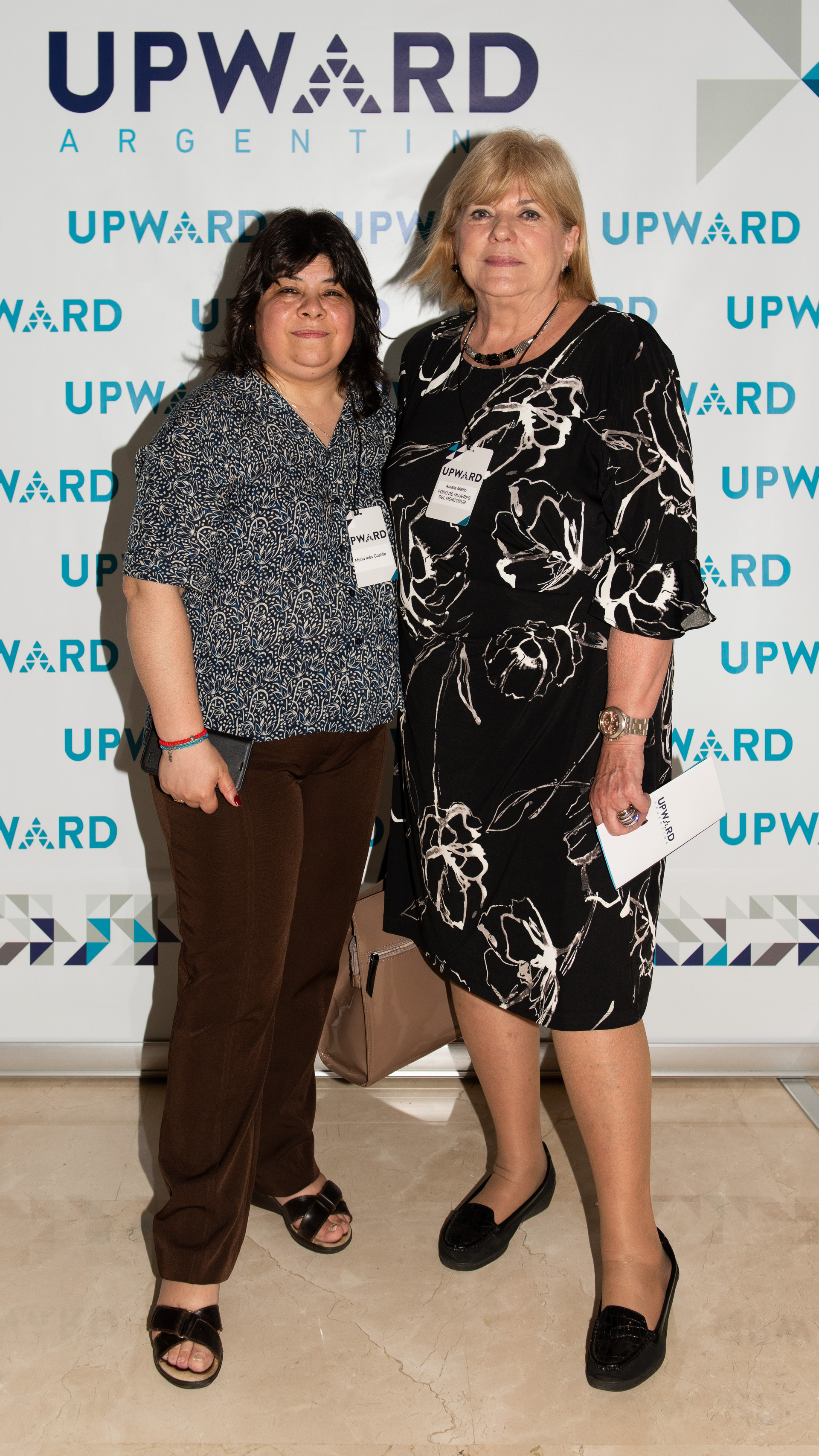 María Inés Costilla y Amalia Mattio, Presidenta Foro de Mujeres del Mercosur