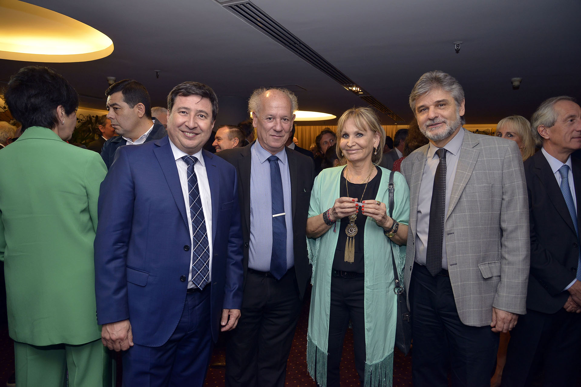 Daniel Arroyo; el periodista Pablo Mendelevich; Nely Povedano; Daniel Filmus