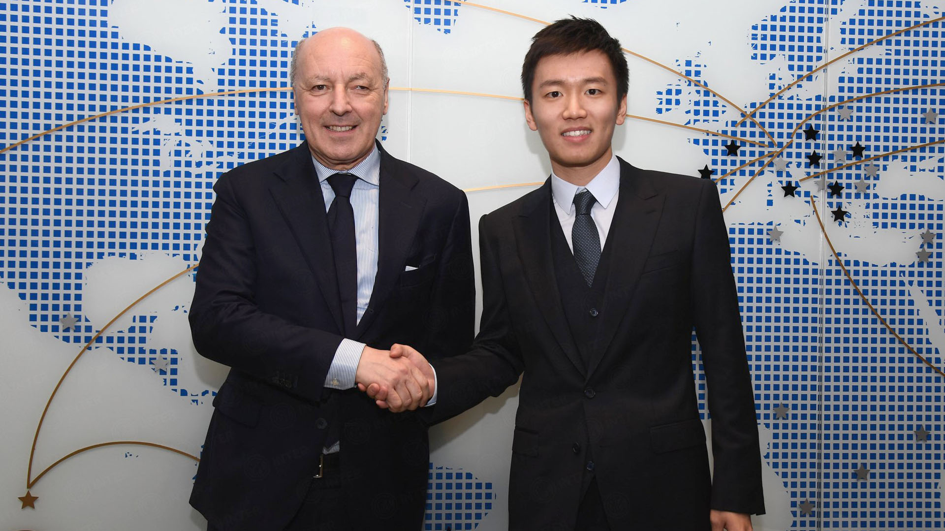 Giuseppe Marotta asumió como nuevo director deportivo del Inter y mantuvo una reunión con Wanda Nara y Mauro Icardi (@Inter)
