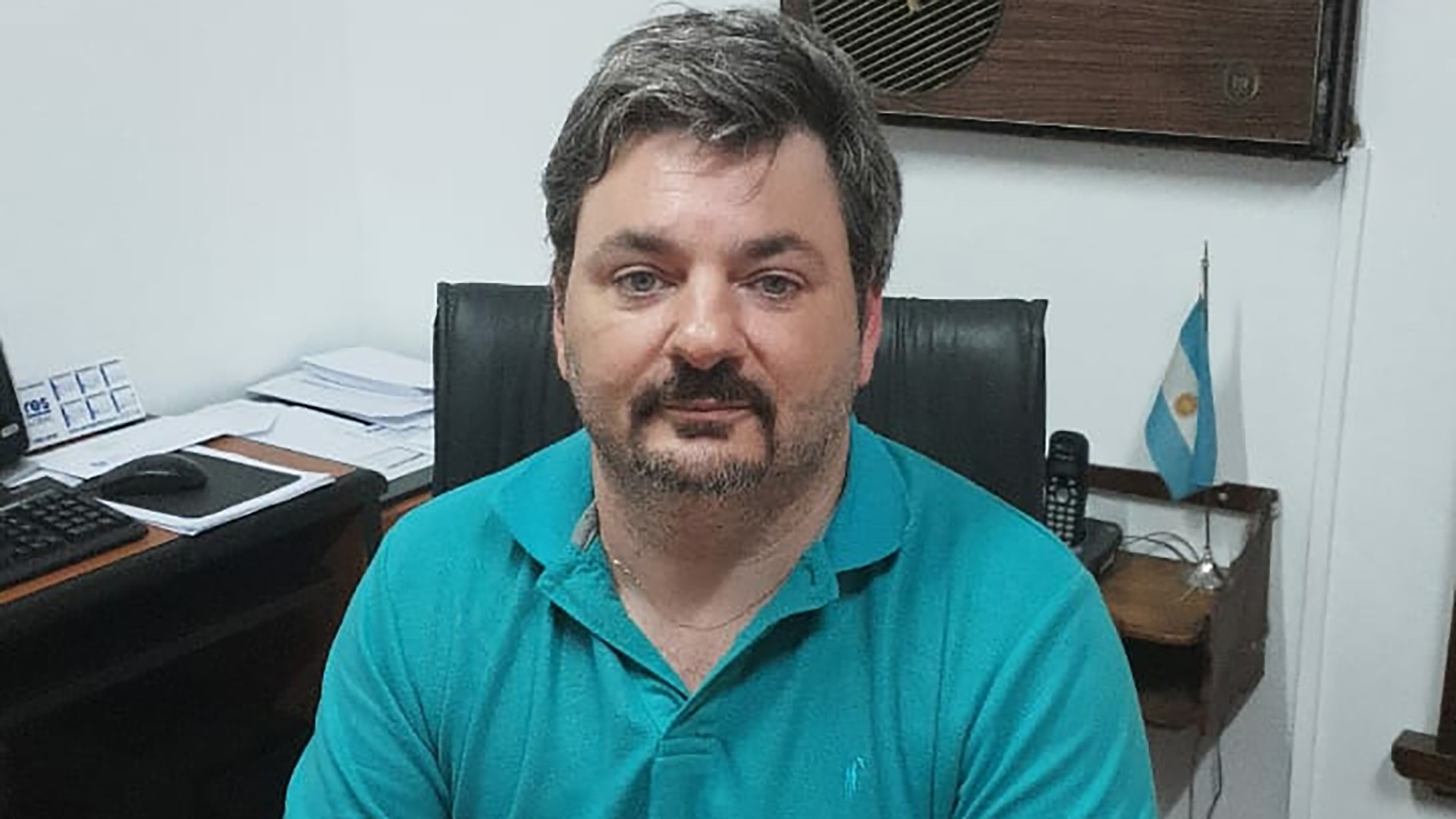 Patricio Flaherty, secretario de la Agremiacion Medica Platense, reclaman por el nomenclador