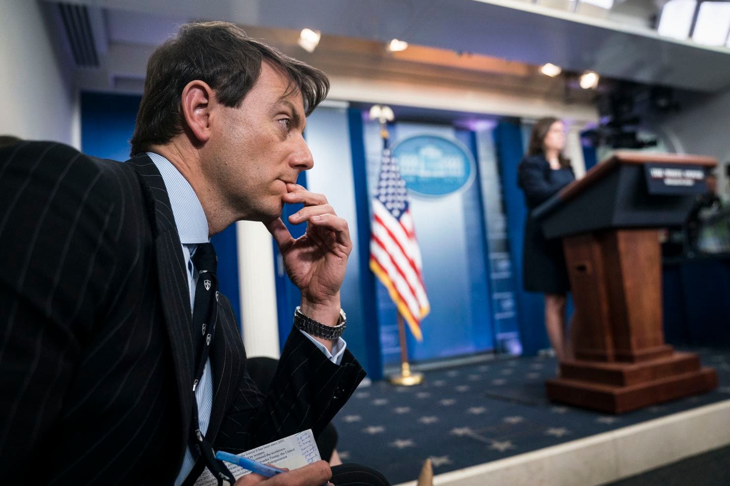 Hogan Gidley, Subsecretario de Prensa de la Casa Blanca
