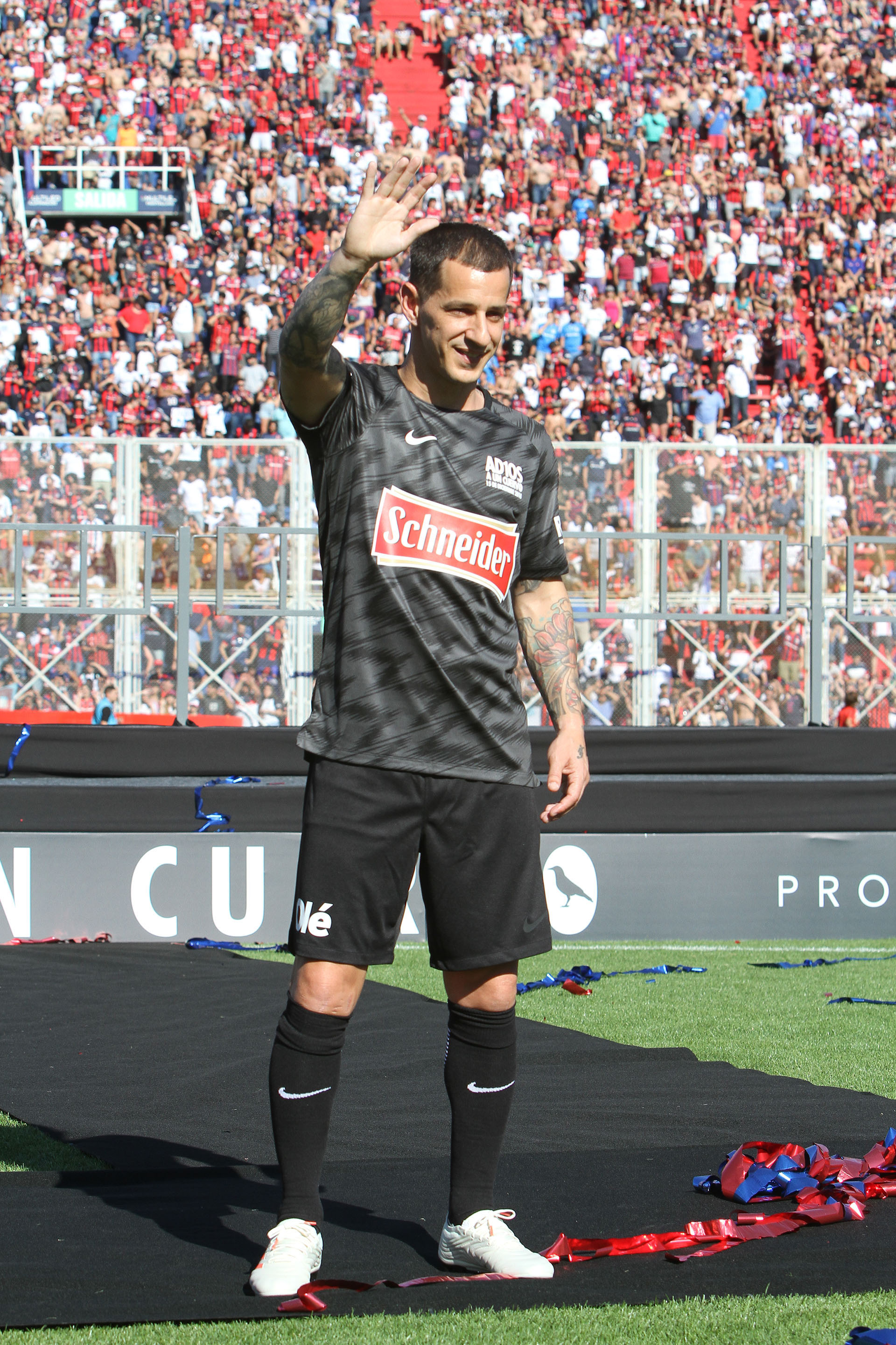 El Pipi Romagnoli fue el protagonista estelar de la jornada (Matías Souto)
