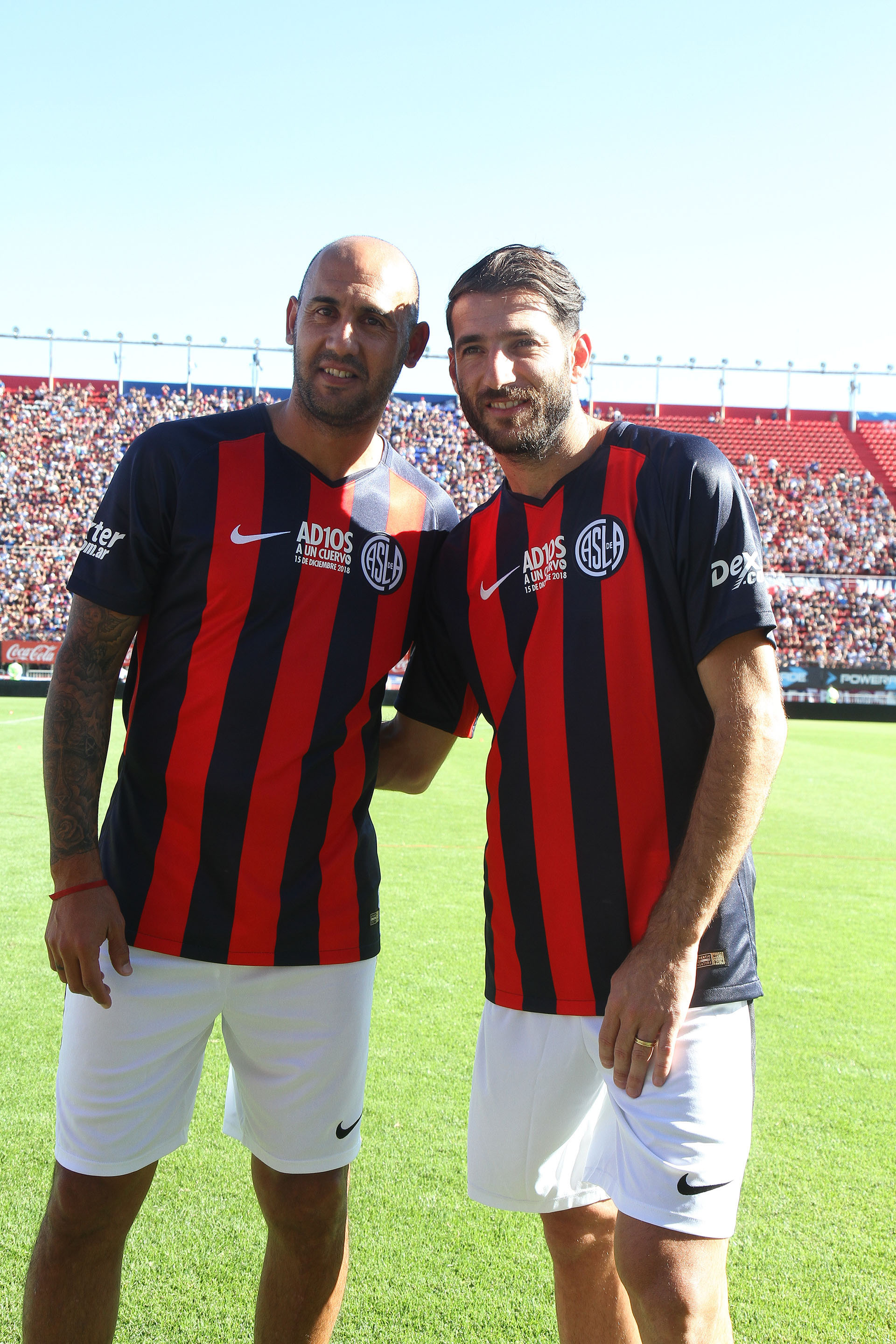 Juan Mercier y Nacho Piatti, dos ídolos que conquistaron el continente en 2014 (Matías Souto)