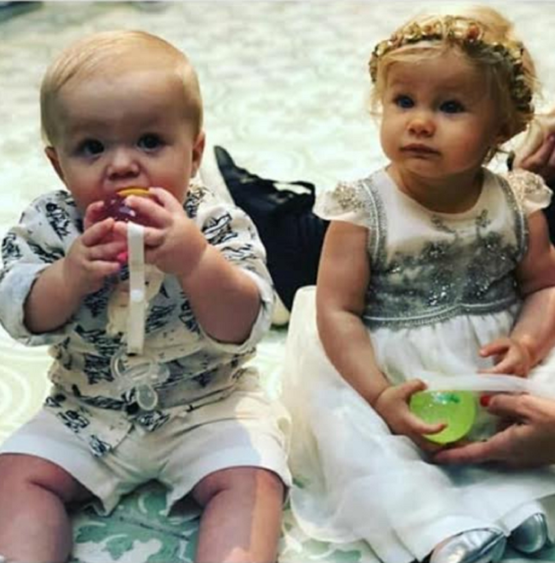 Matilda y Dionisio, el hijo de Flavio Mendoza