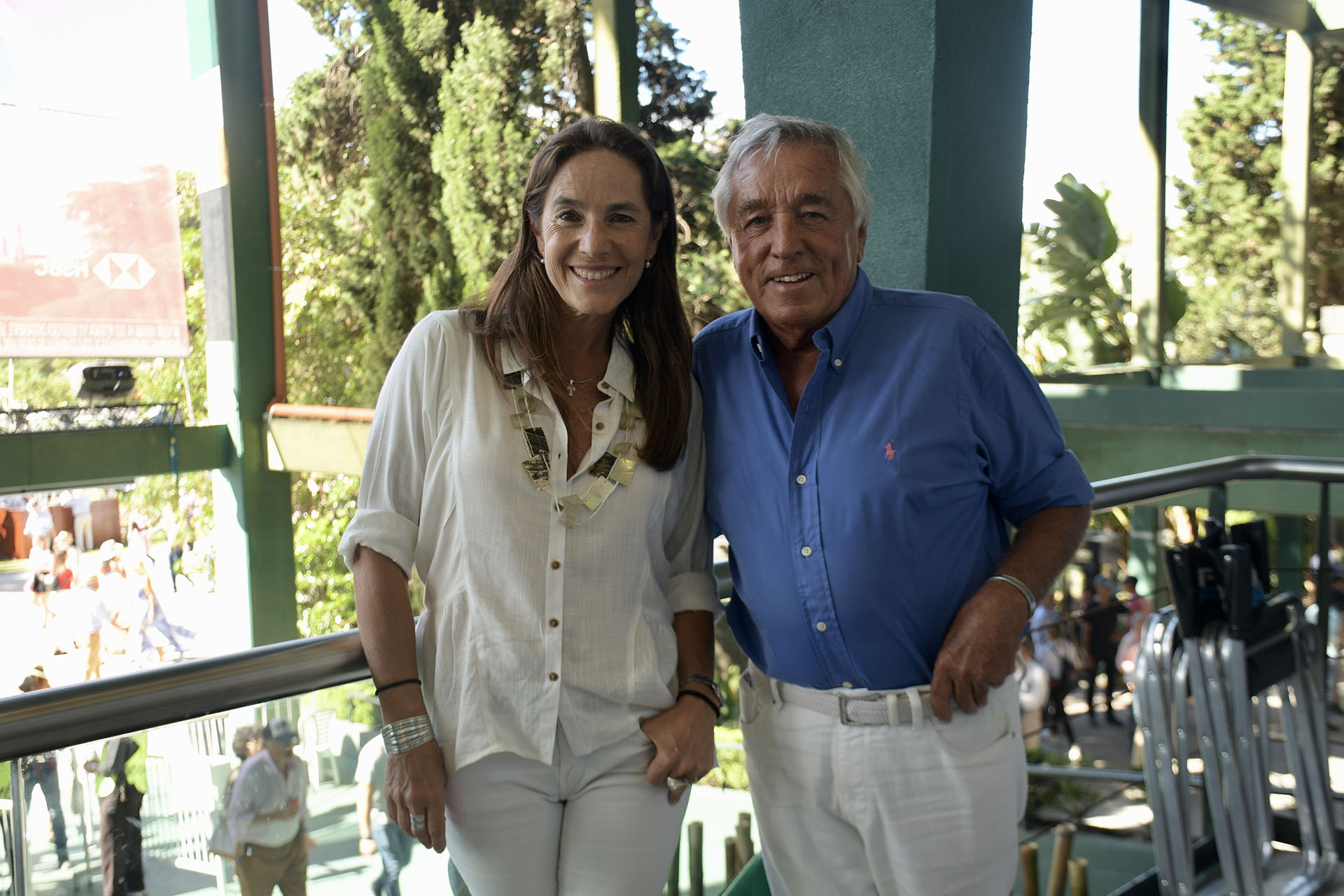 El presidente del Gruppo Modena, Julio De Marco, y su pareja Majo Martínez de Sanzo
