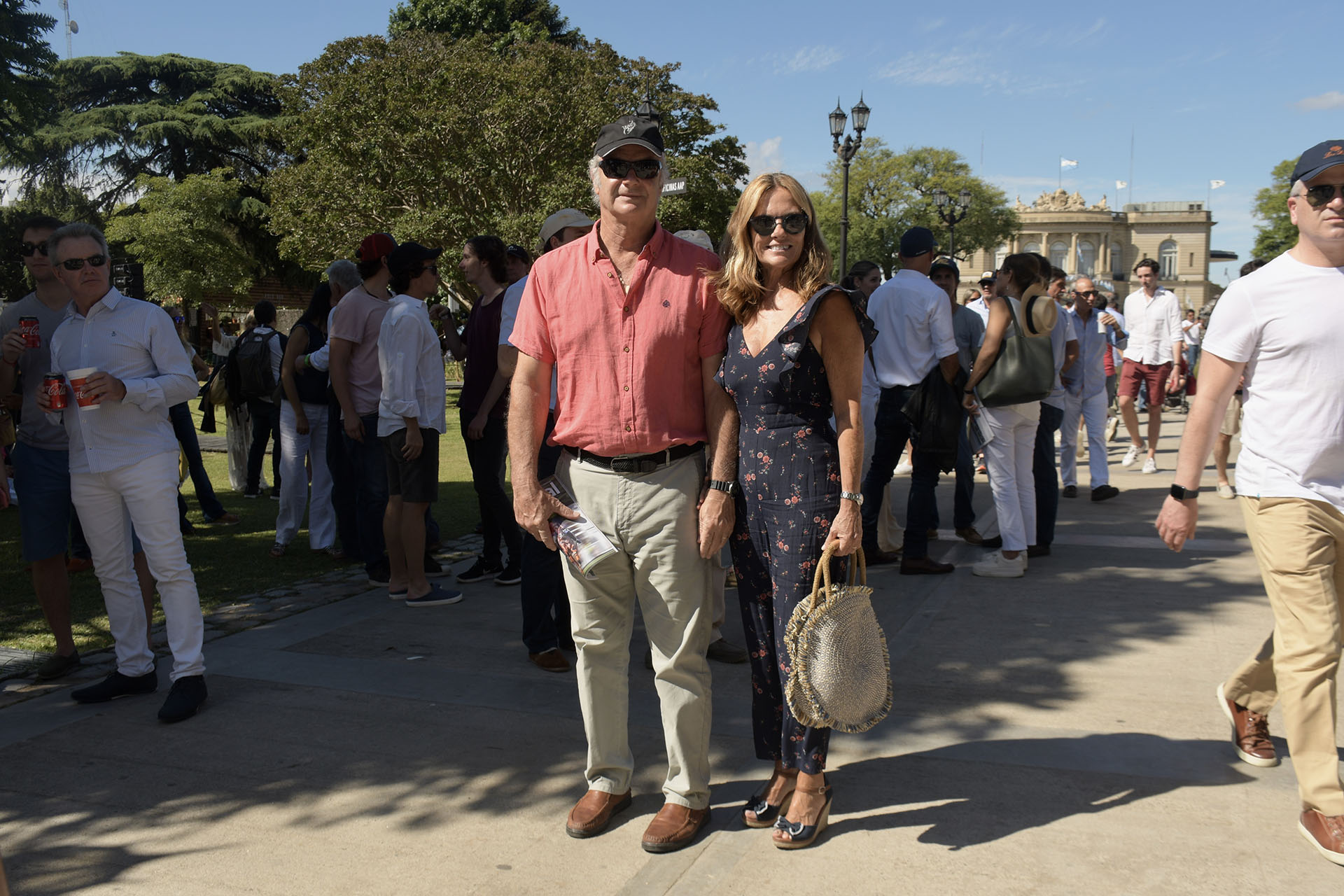 María Eugenia Fernández Rousse y su marido Horacio Laprida