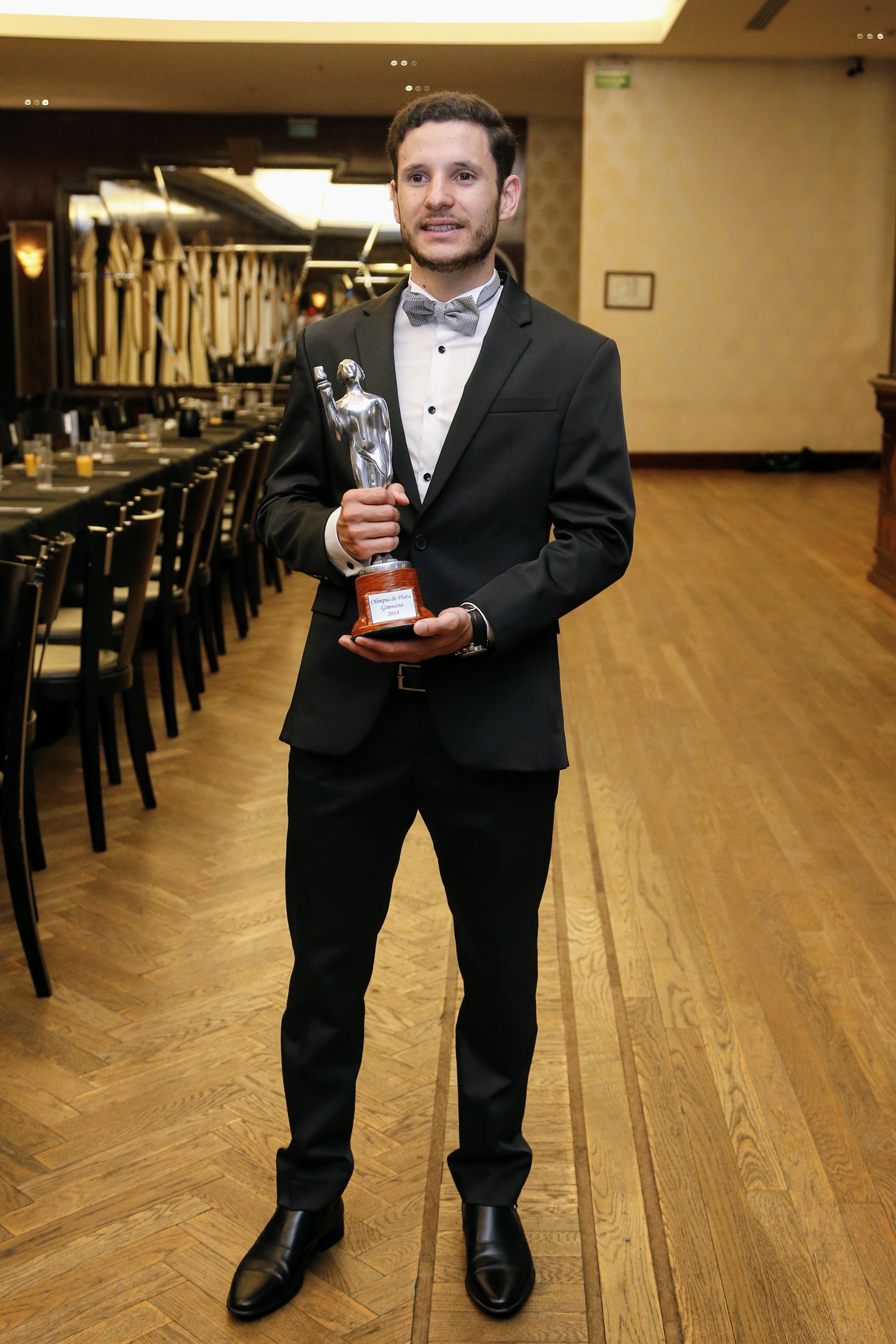 Lucas Adorno, Olimpia de Plata en gimnasia