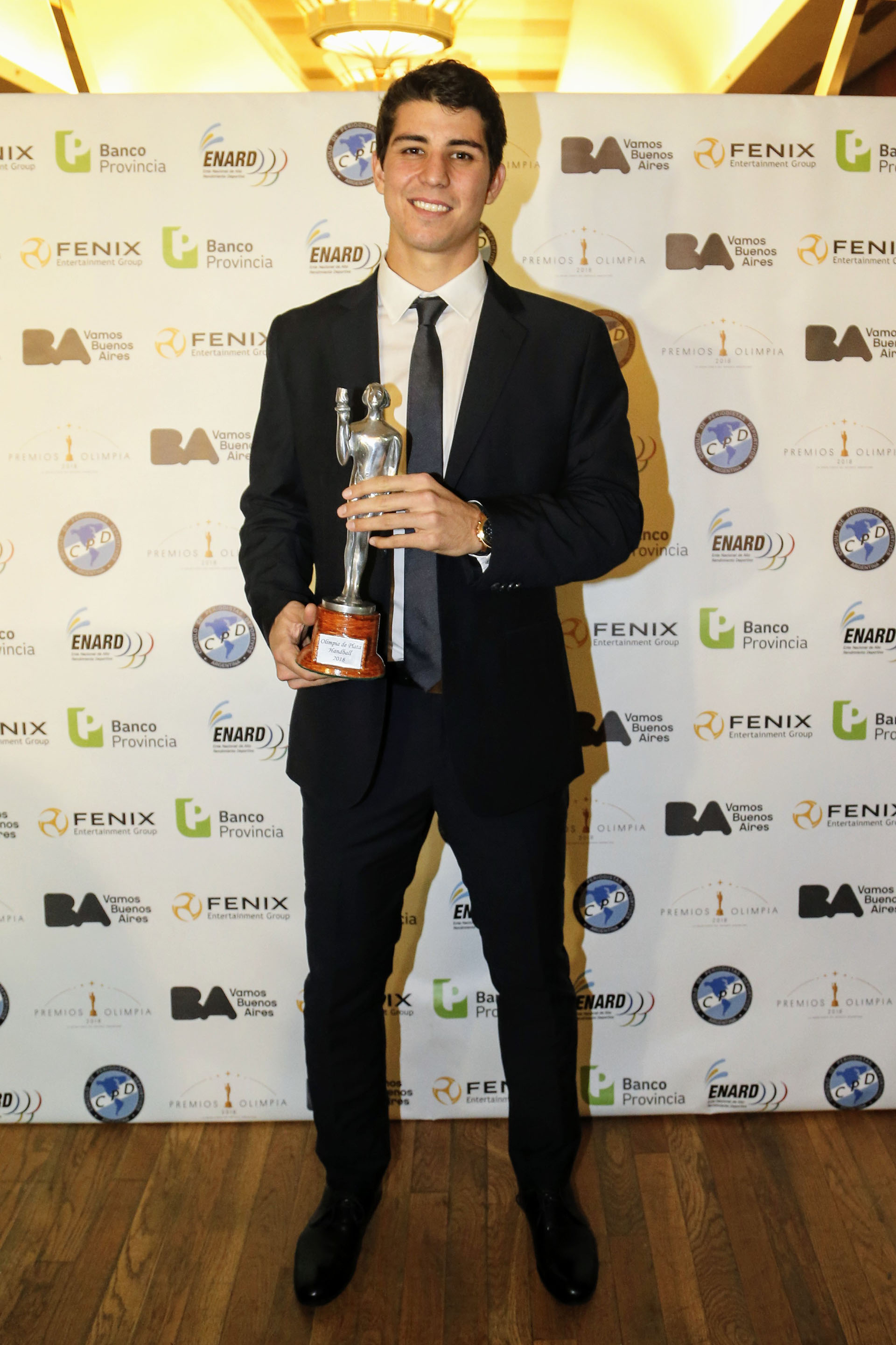 Diego Simonet, Olimpia de Plata en handball