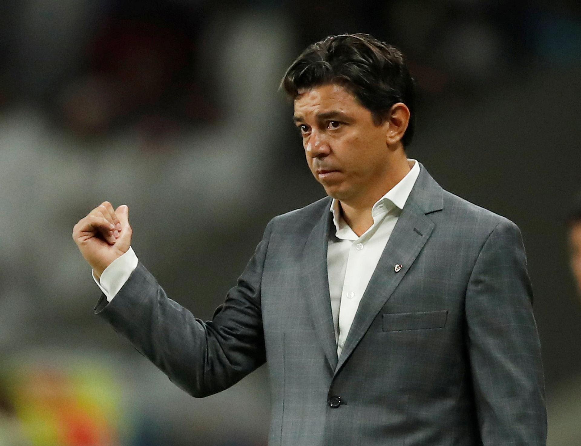 Marcelo Gallardo, entrenador de River Plate