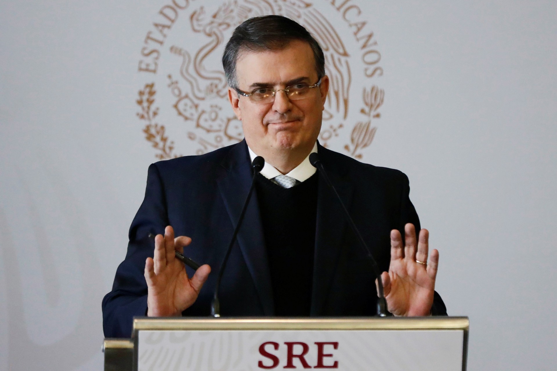 El secretario de Relaciones Exteriores de México, Marcelo Ebrard Casaubón (Foto: Edgar Garrido / REUTERS)