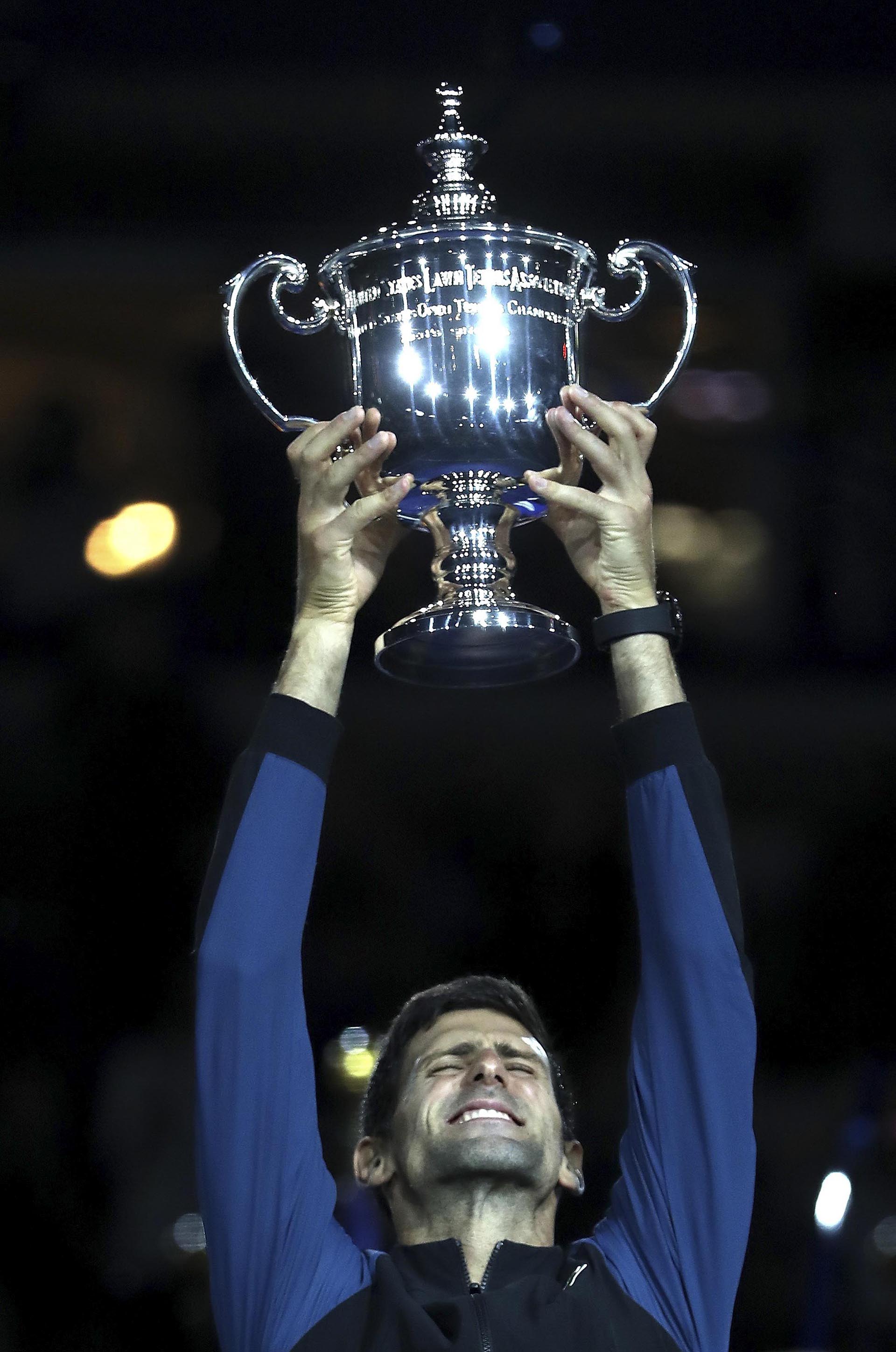 El tenista serbio Novak Djokovic venció al argentino Juan Martín del Potro y ganó su tercer US Open el 9 de septiembre