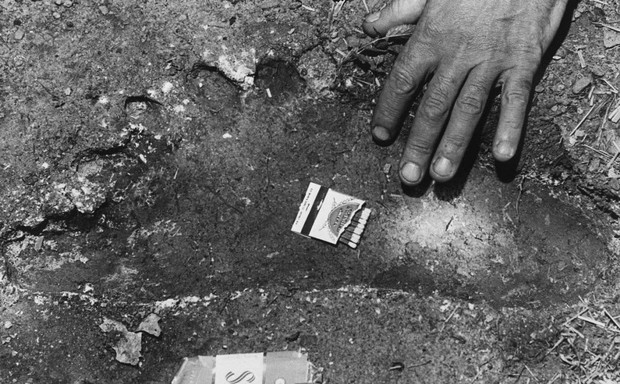 Una supuesta huella de Pie Grande, parte del archivo del diario “The Oregonian”