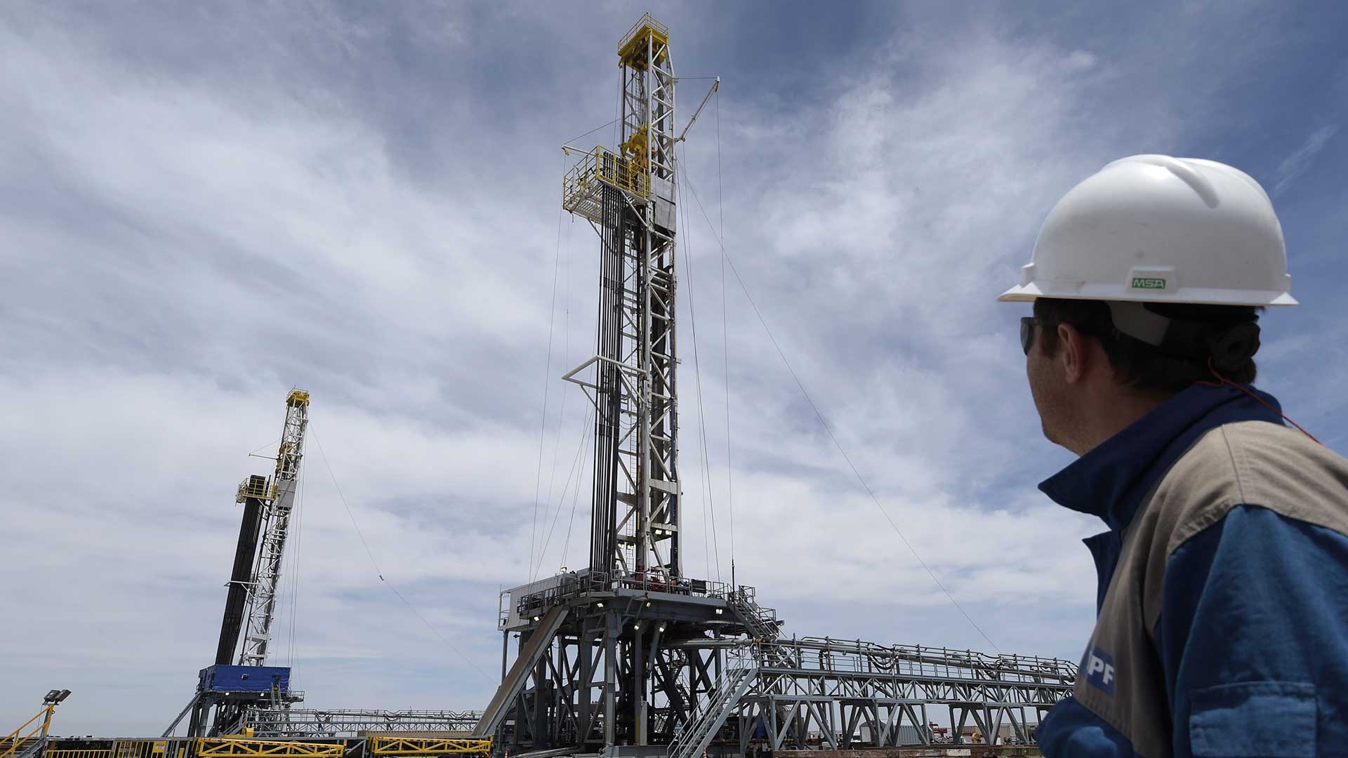 La promesa del reservorio no convencional de hidrocarburos de Vaca Muerta. Foto: AFP.