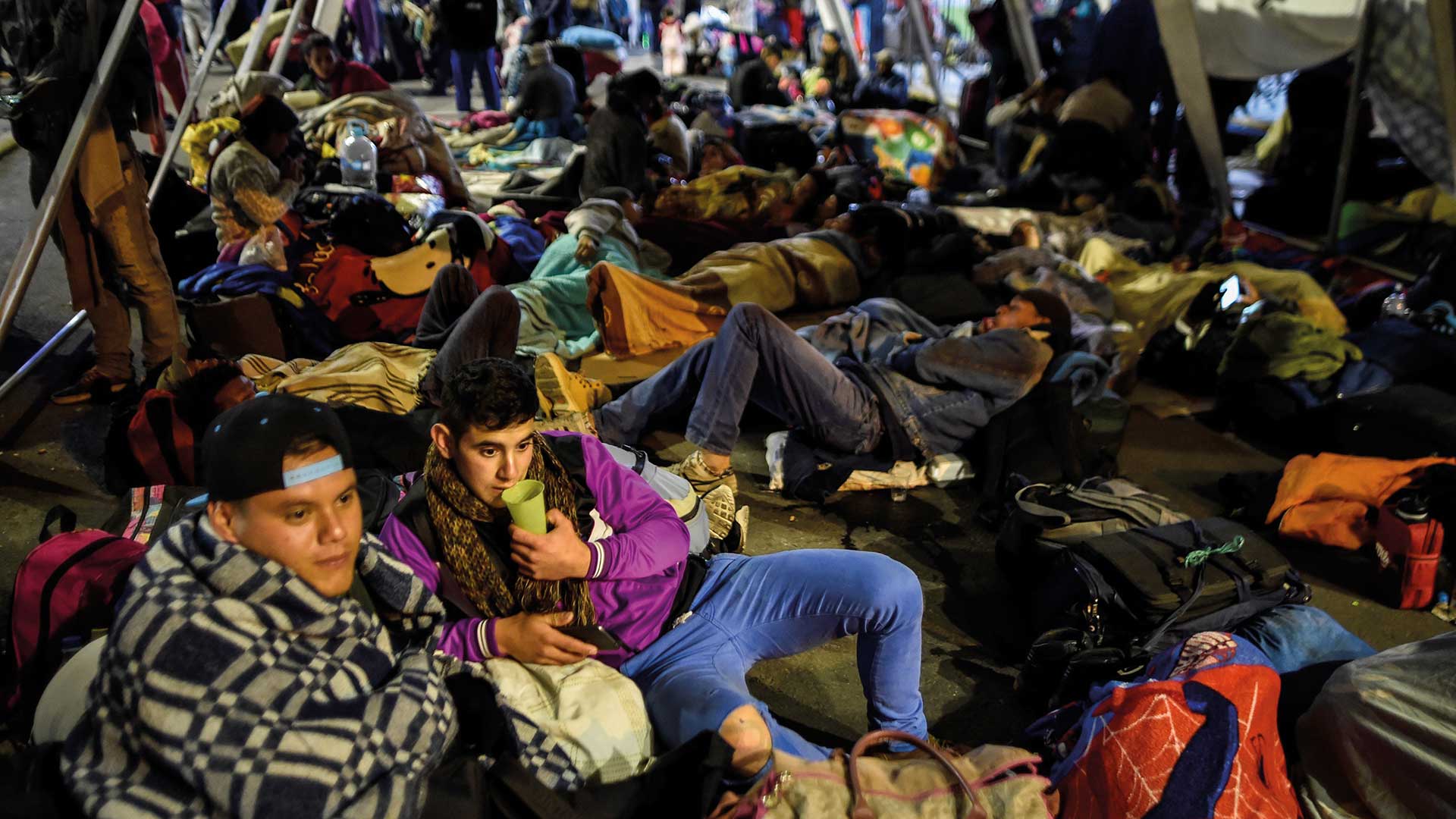 La dimensión humanitaria, el lado más acuciante de la crisis venezolana. Foto: AFP.